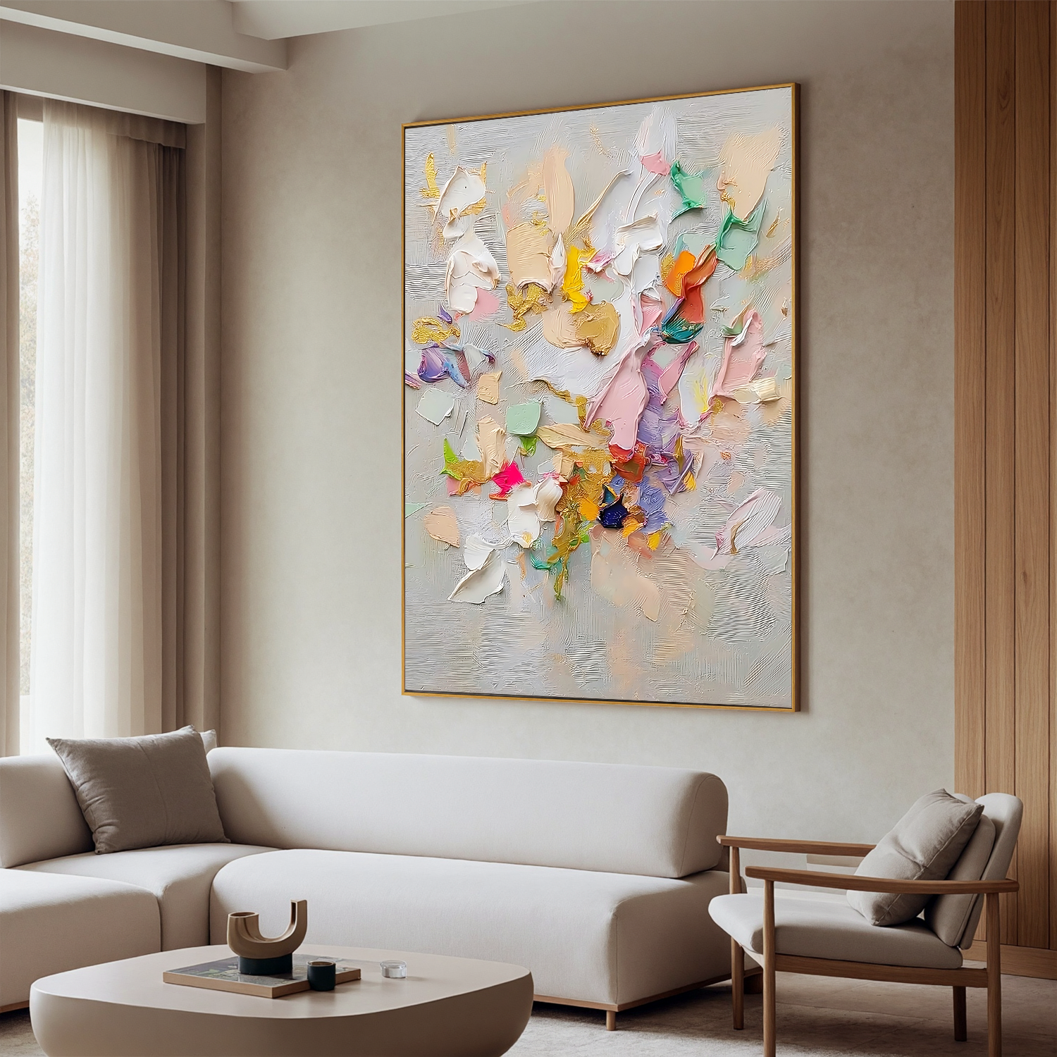 Plaster-texture-art #ZY 358