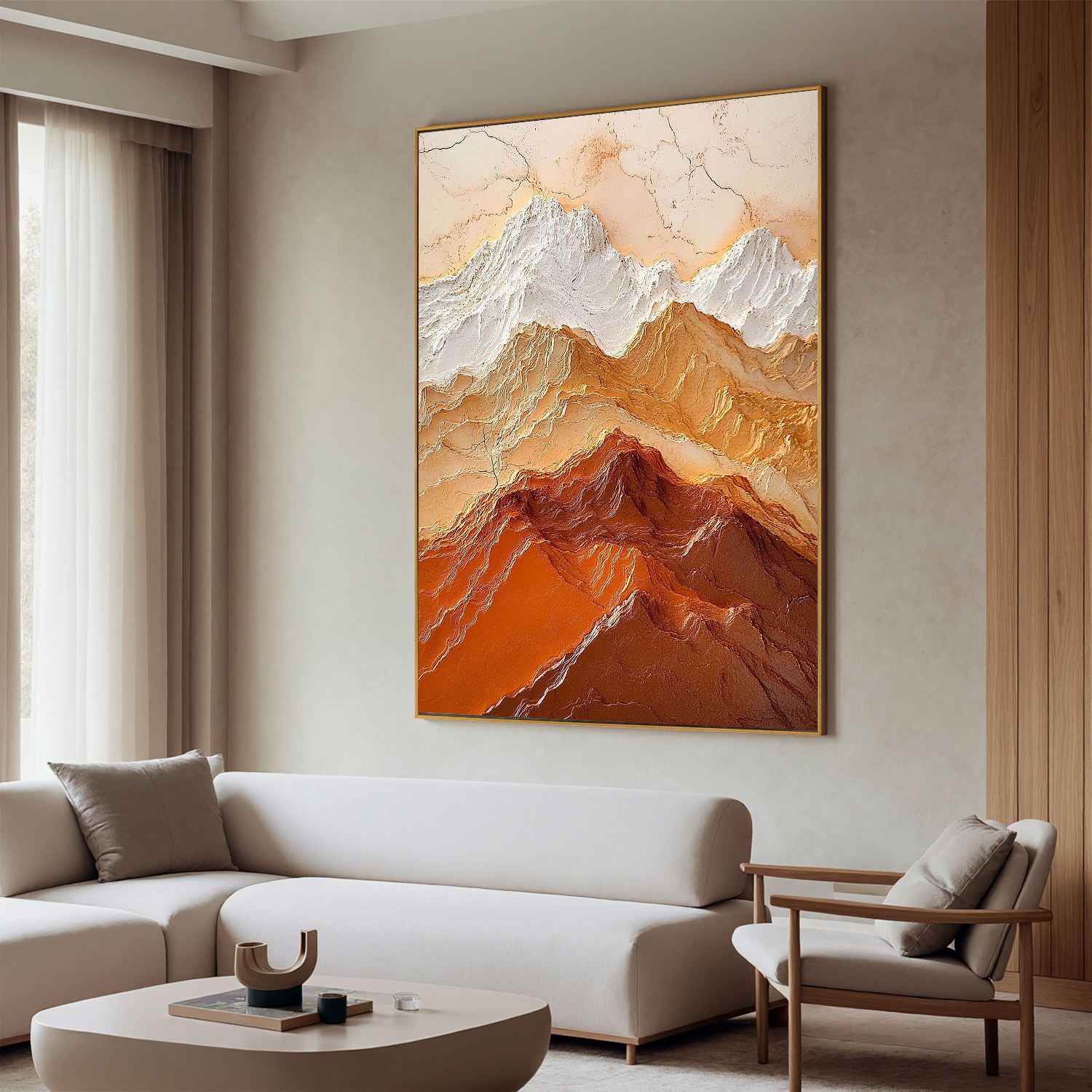 Mountains-valley Art #ZY 462