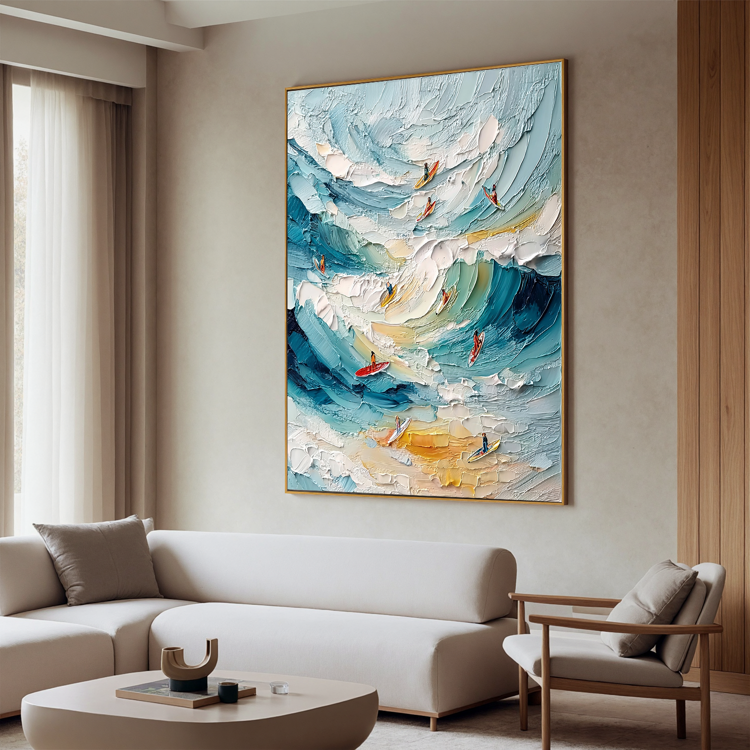 Ocean-sky Art #ZY 400