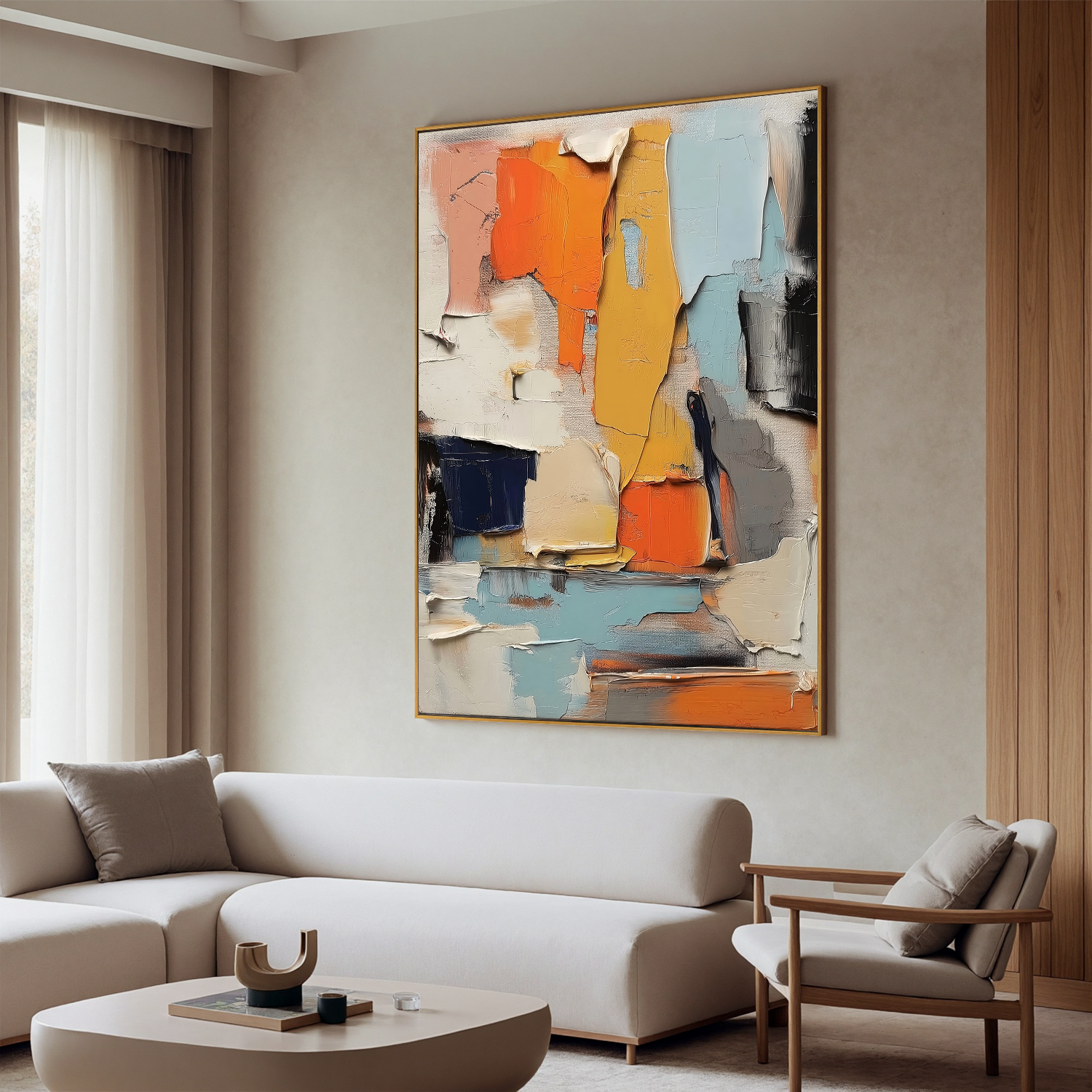 Plaster-texture-art #ZY 370