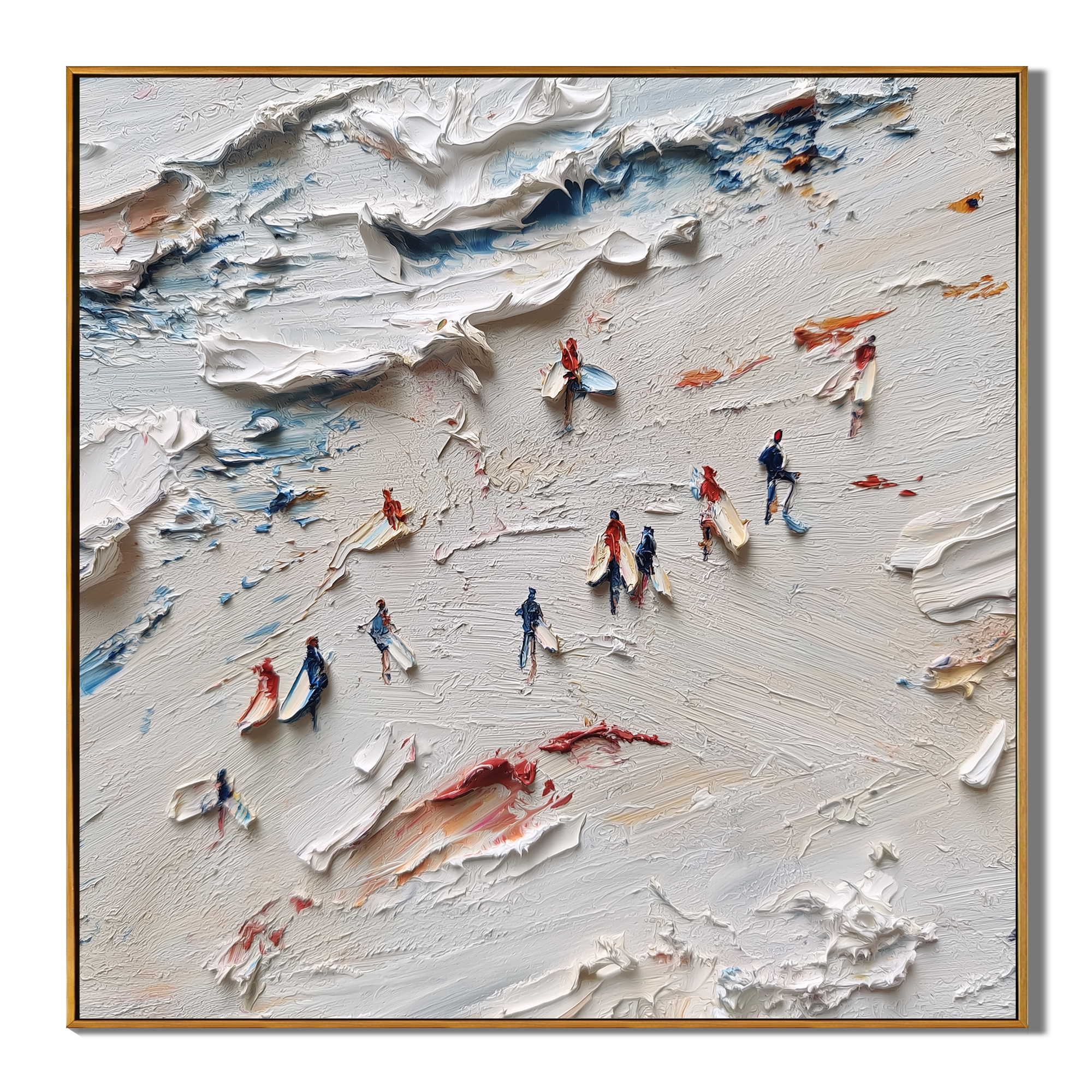 Plaster-art-texture-painting Art #ZY195