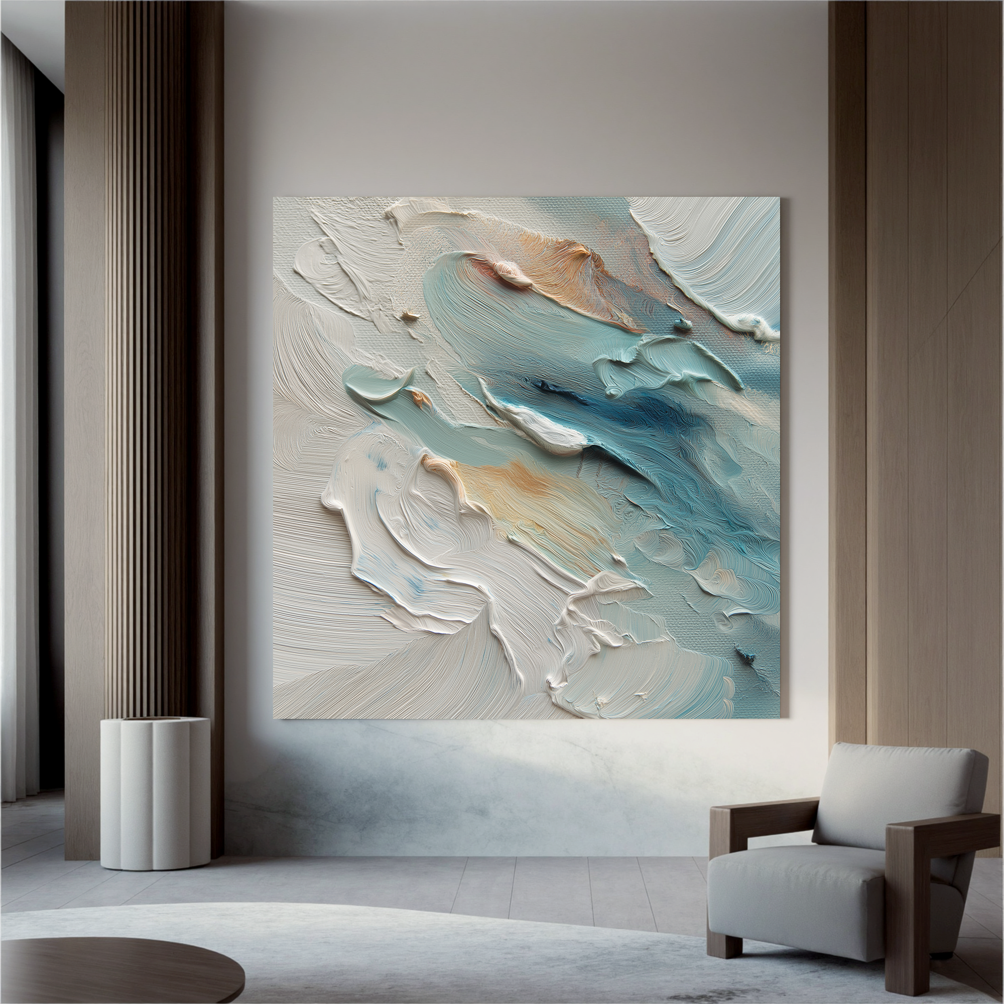 Plaster-art-texture-painting Art #ZY263