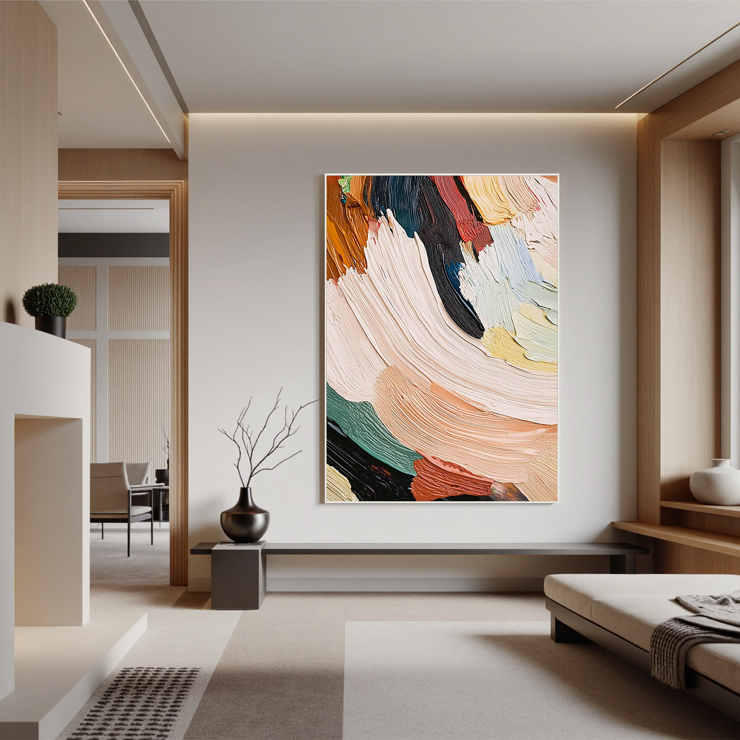 Plaster-texture-art #ZY 438