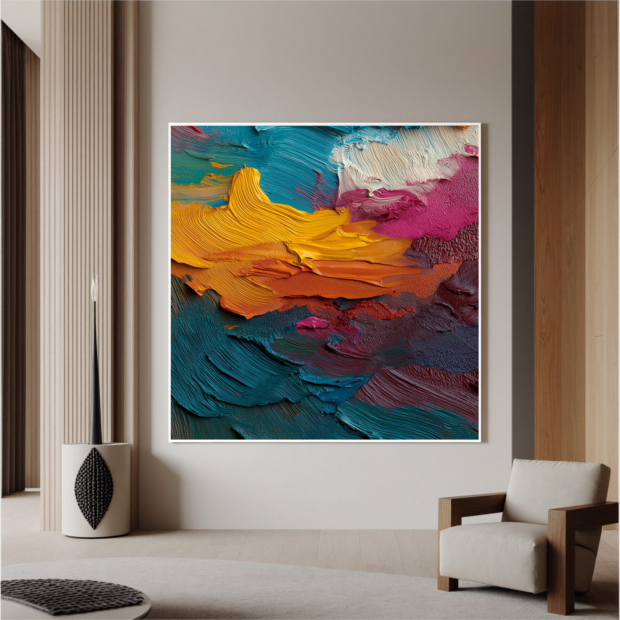 Colorful-painting Art #ZY044