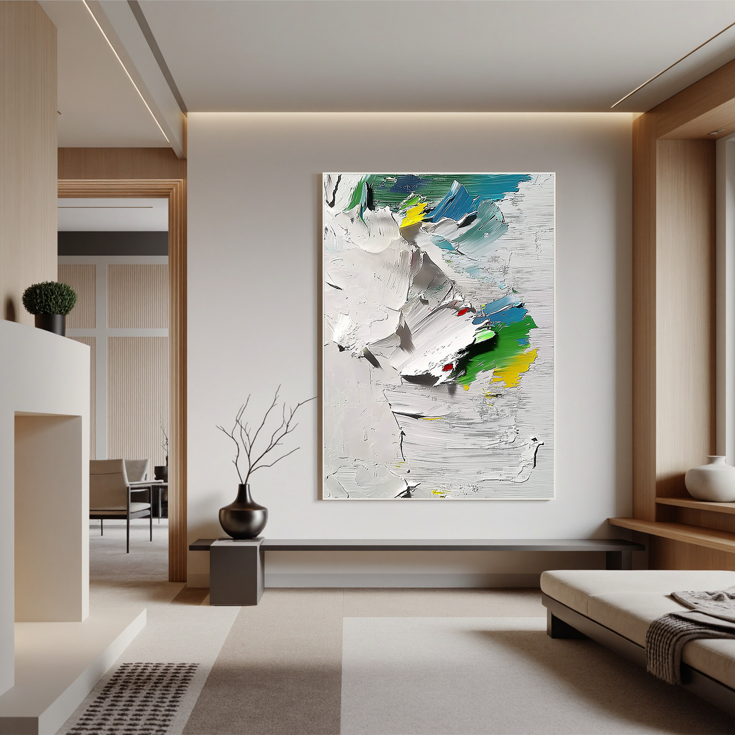 Plaster-texture-art #ZY 474