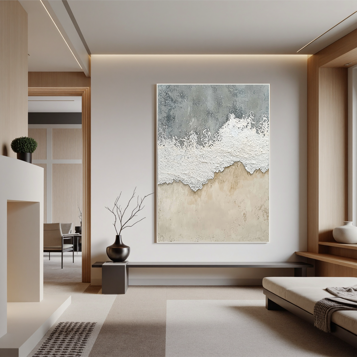 Plaster-texture-art #ZY 445