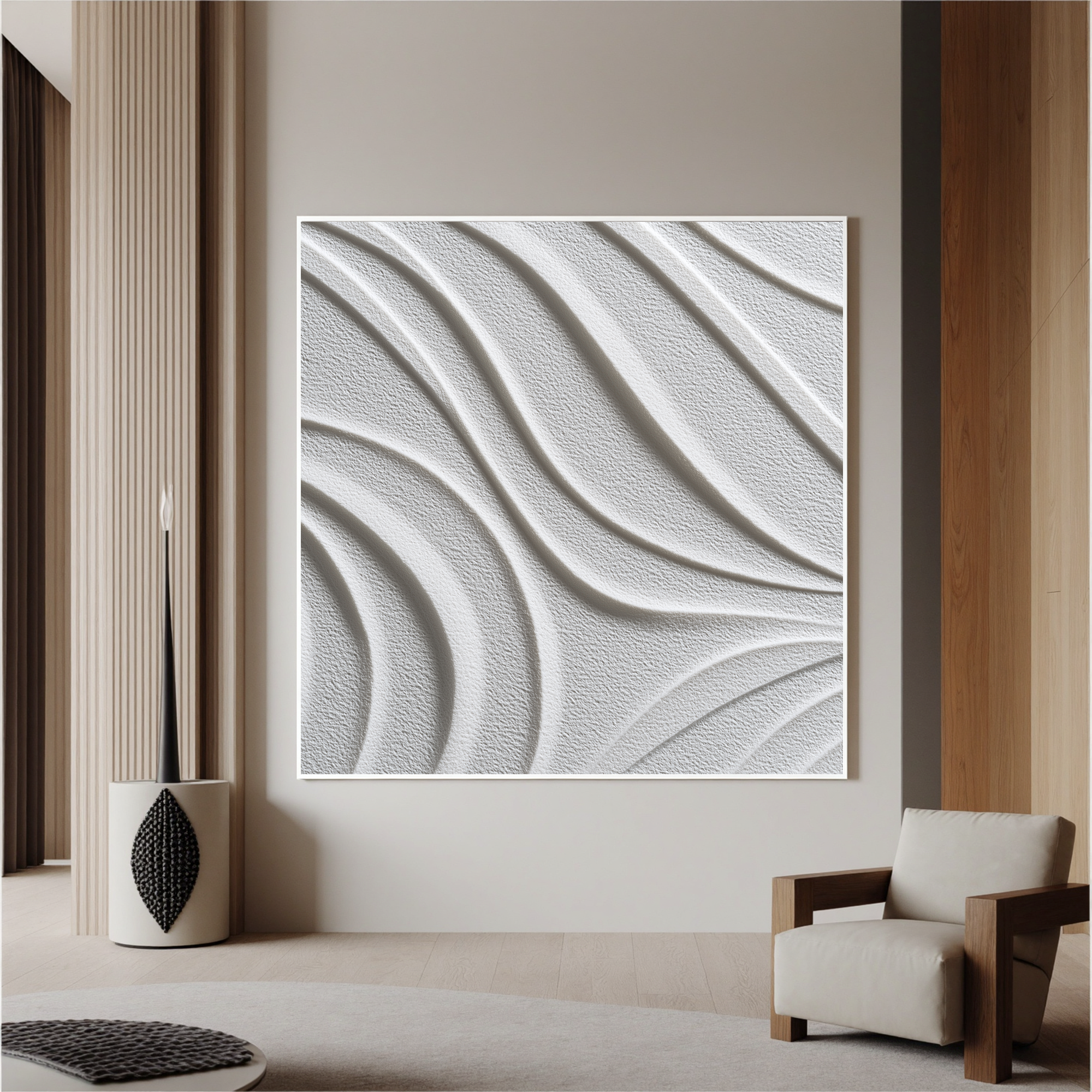 Plaster-art-texture-painting Art #ZY098