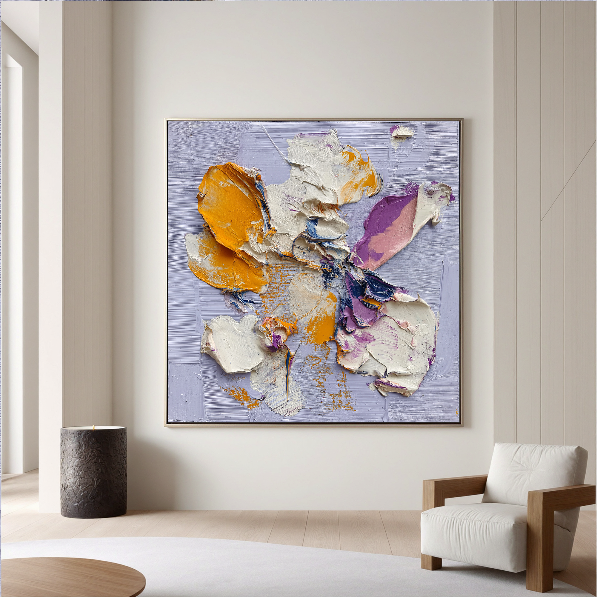 Plaster-art-texture-painting Art #ZY238