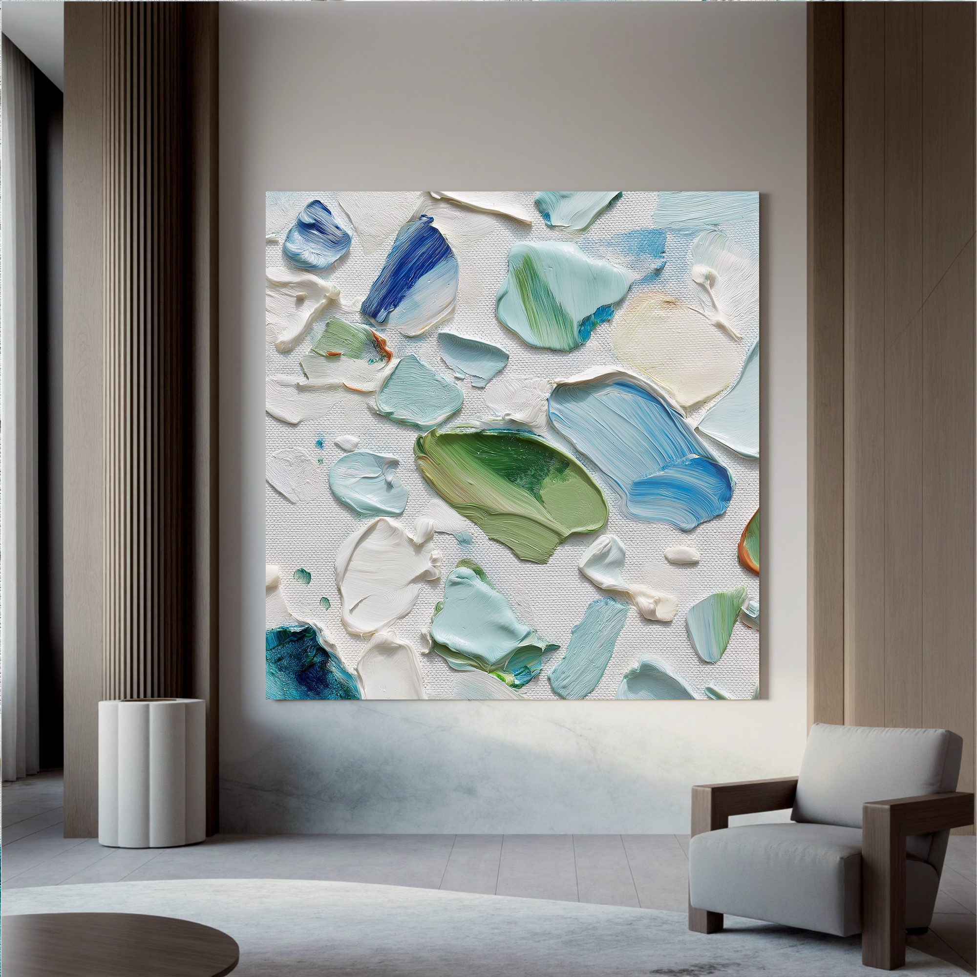 Plaster-art-texture-painting Art #ZY250