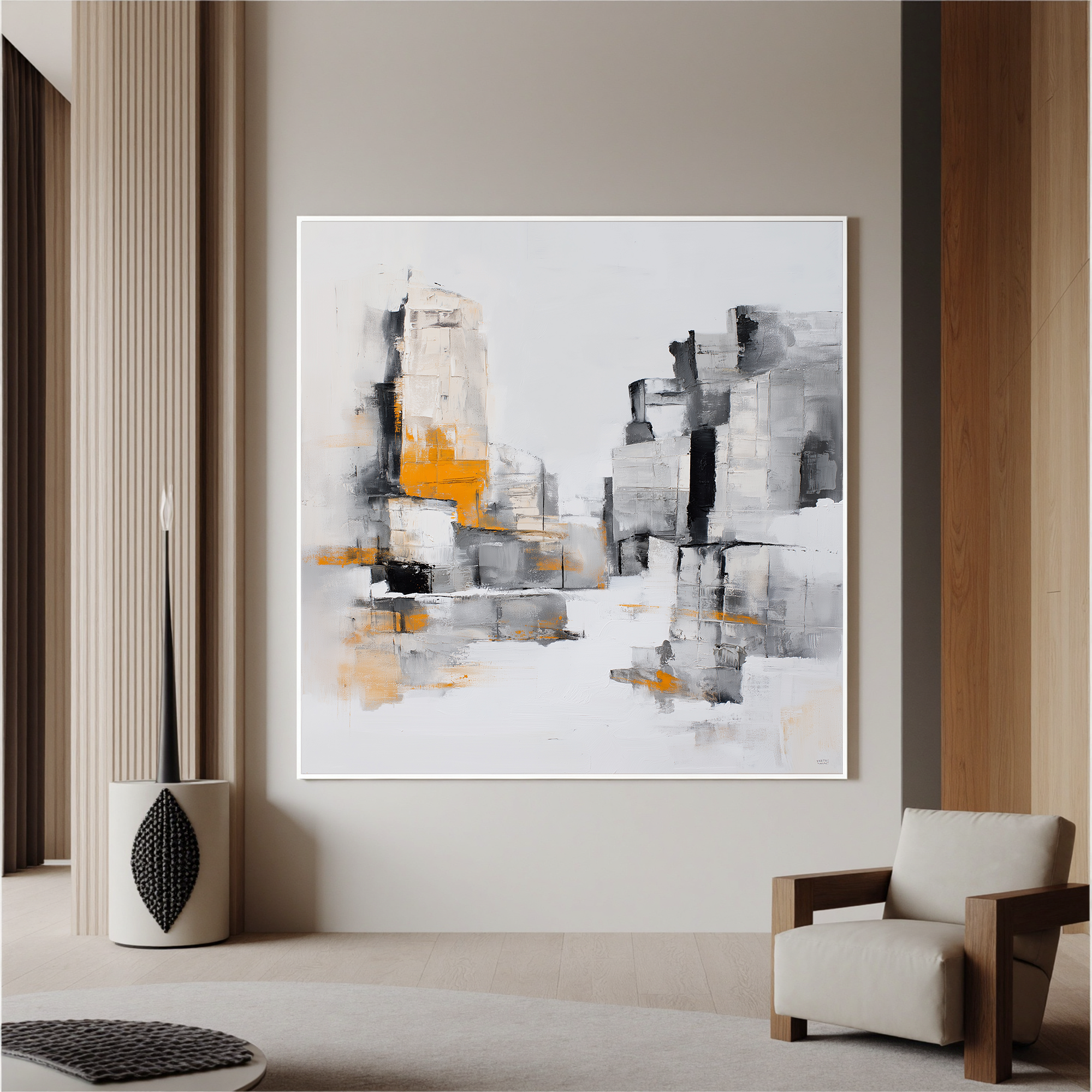 Plaster-art-texture-painting Art #ZY060