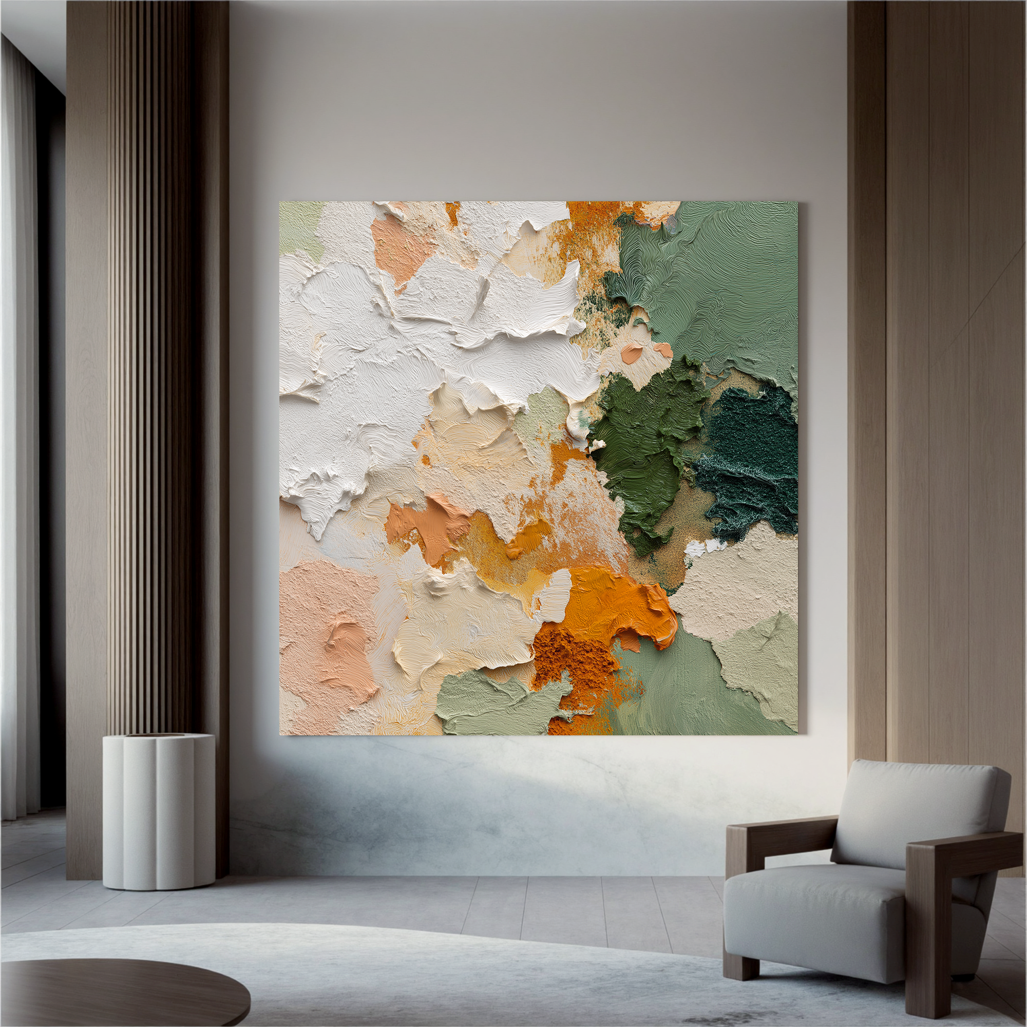 Plaster-art-texture-painting Art #ZY118