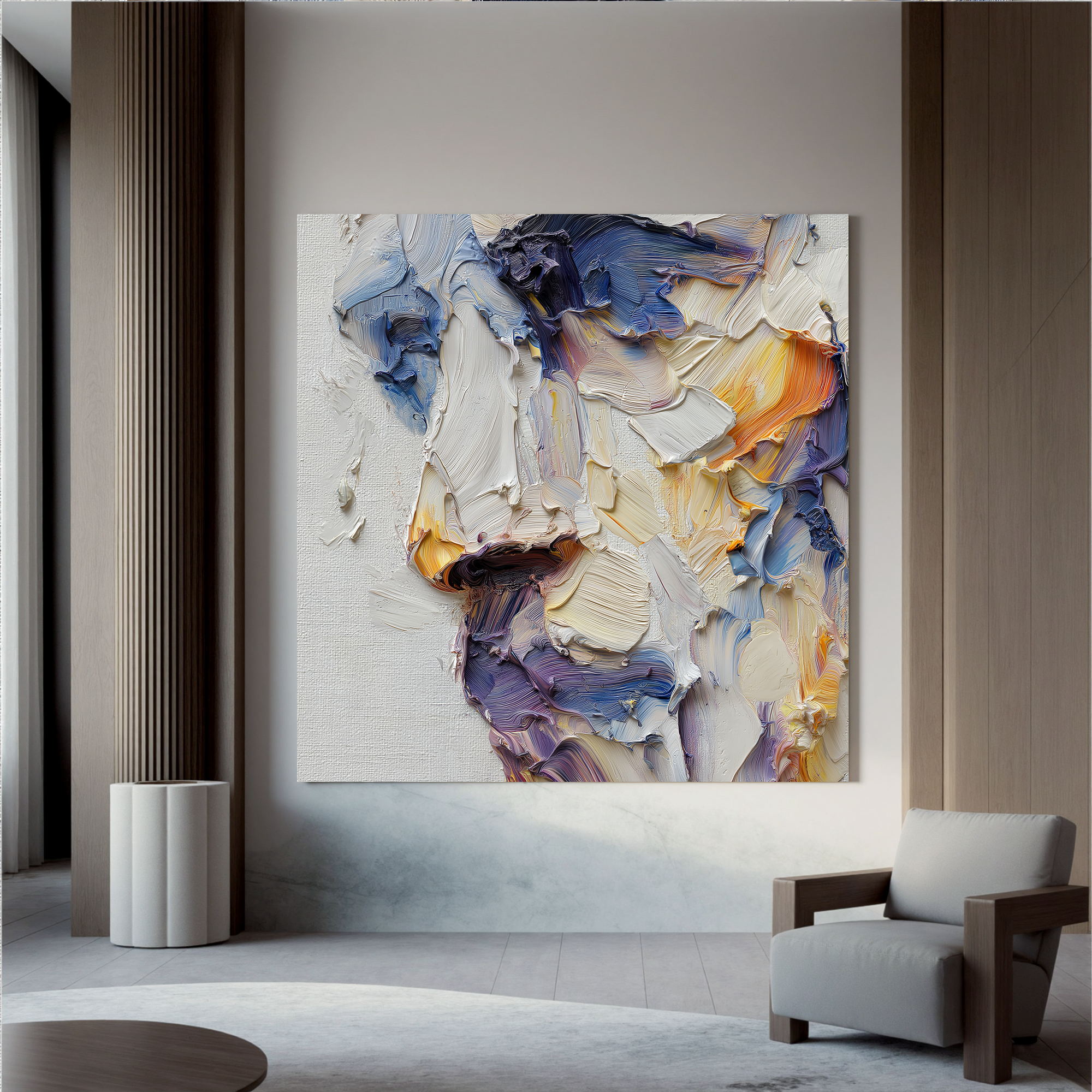 Plaster-art-texture-painting Art #ZY233