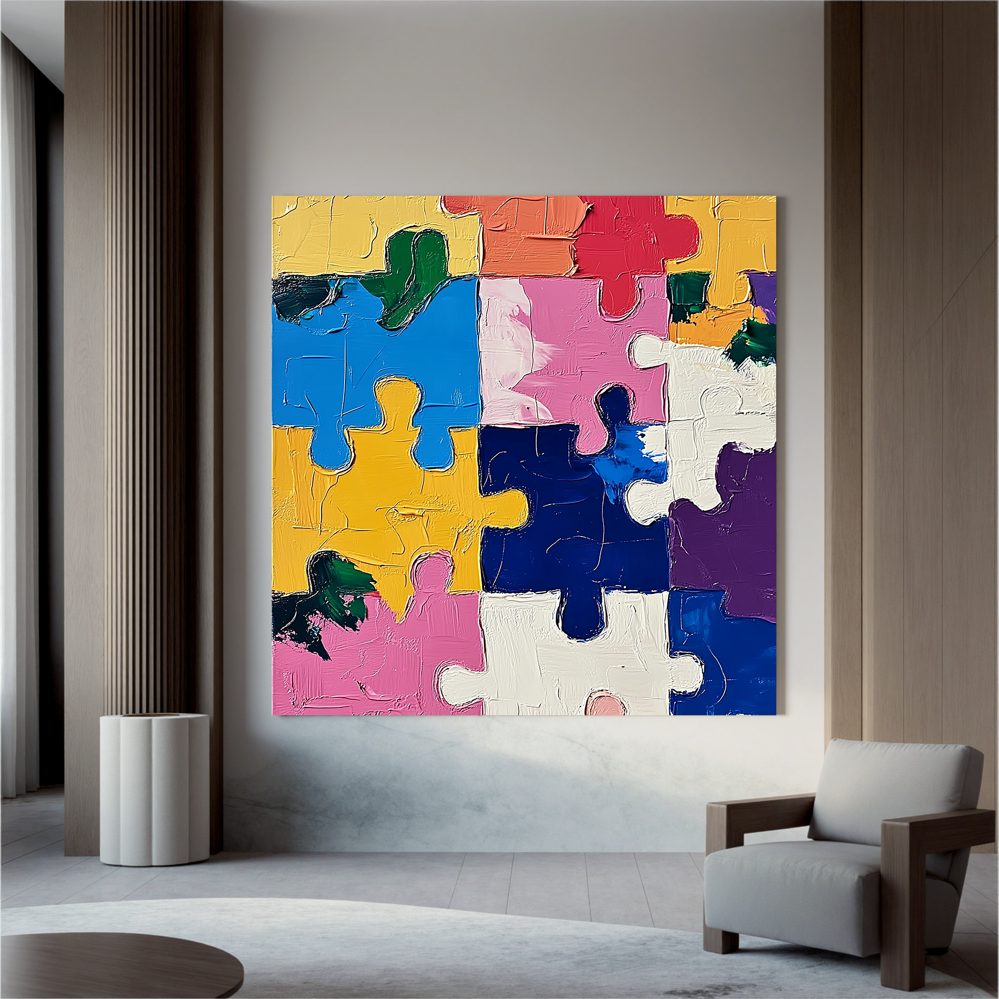 Colorful-painting Art #ZY155