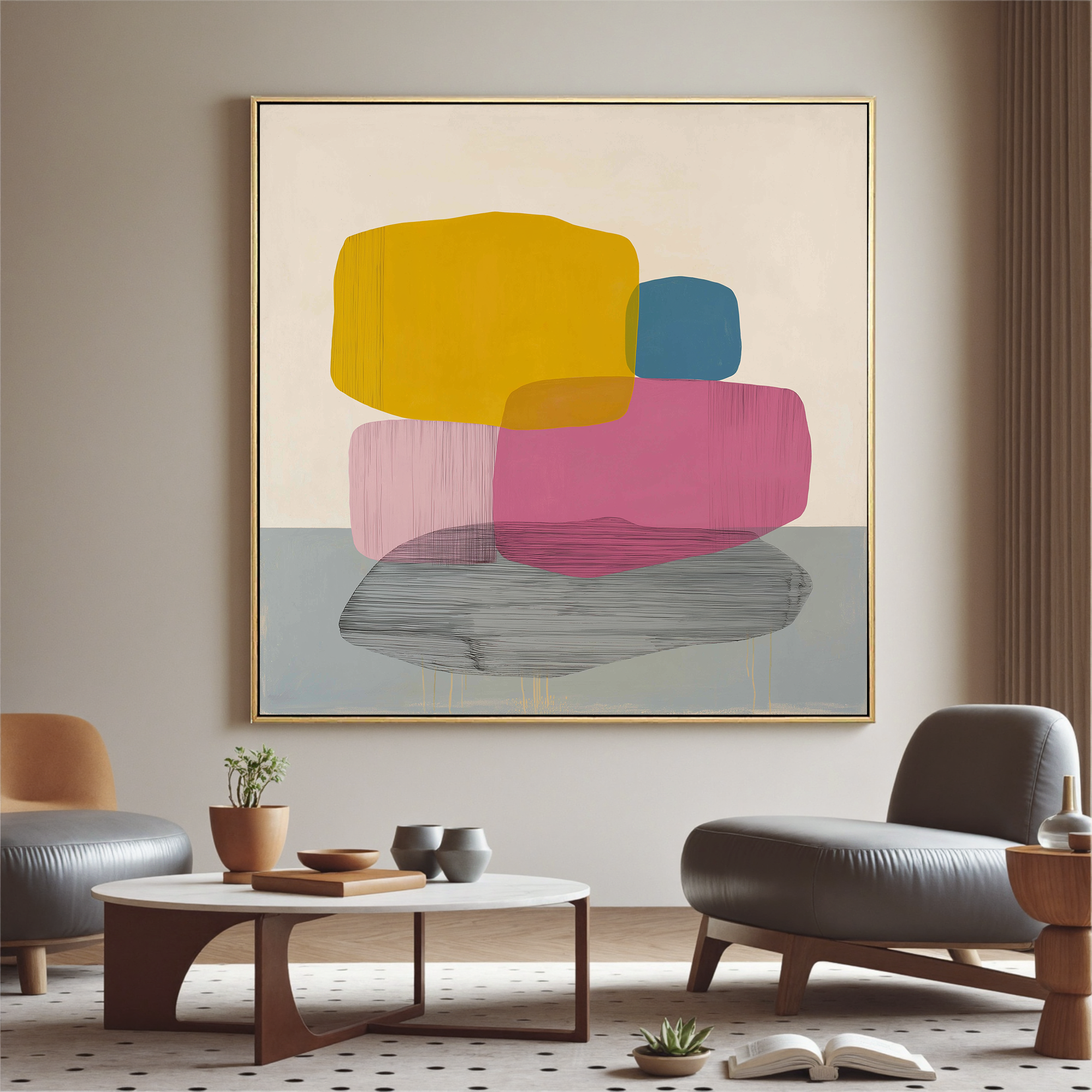 Colorful-painting Art #ZY010