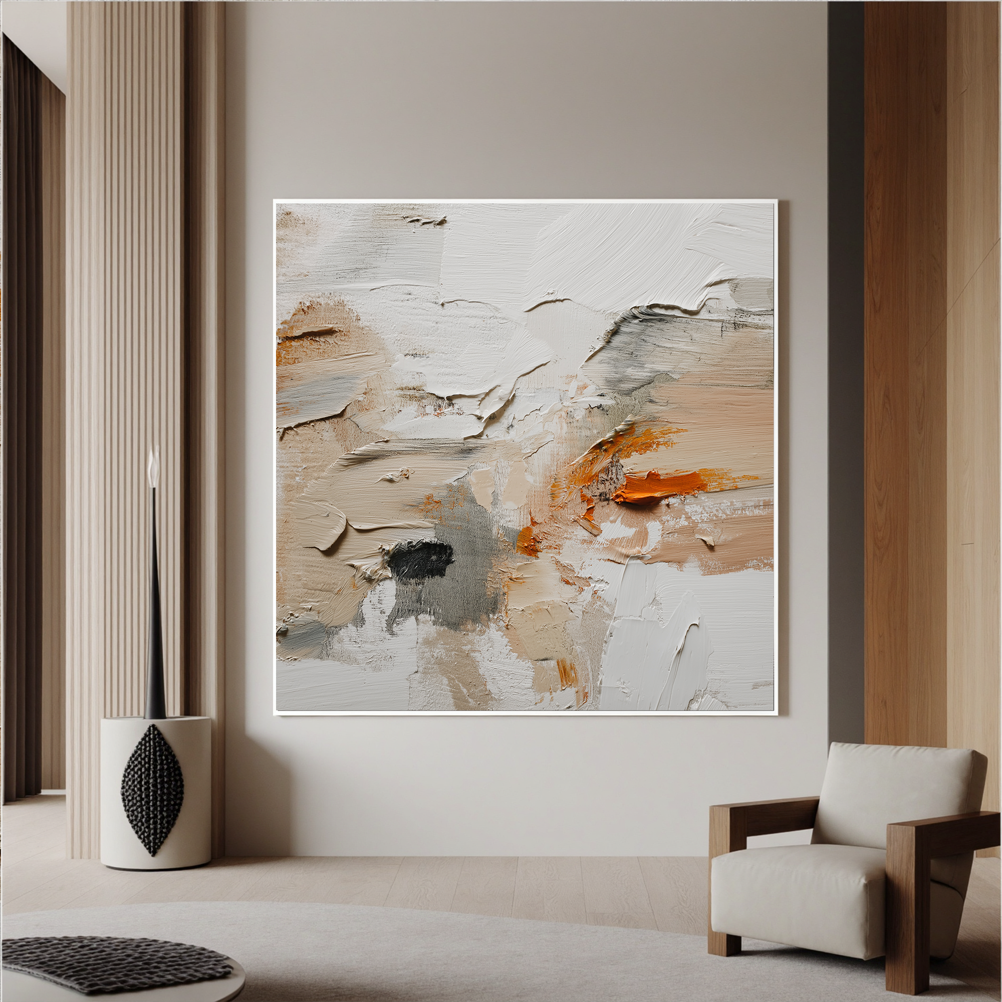 Plaster-art-texture-painting Art #ZY211