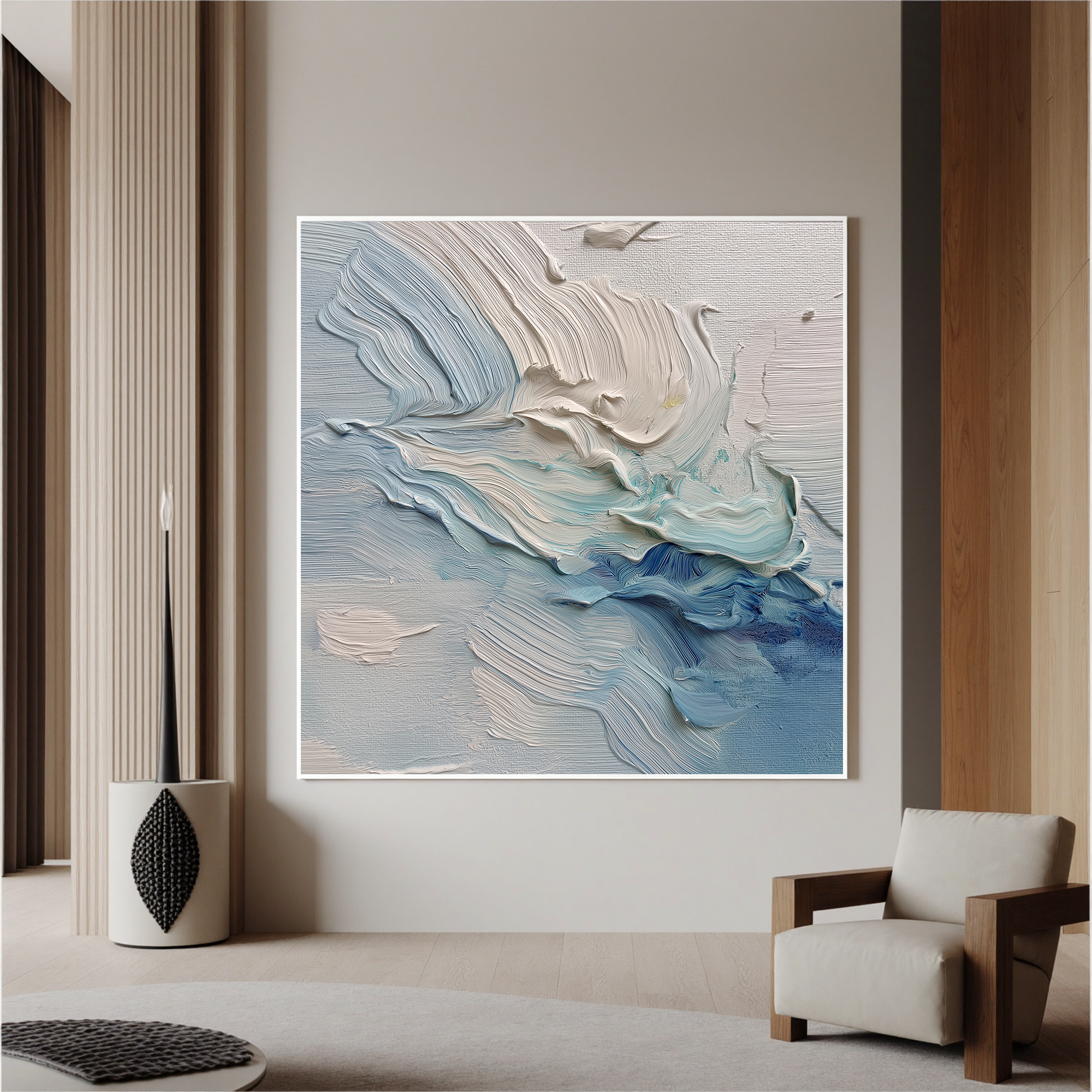 Plaster-art-texture-painting Art #ZY264