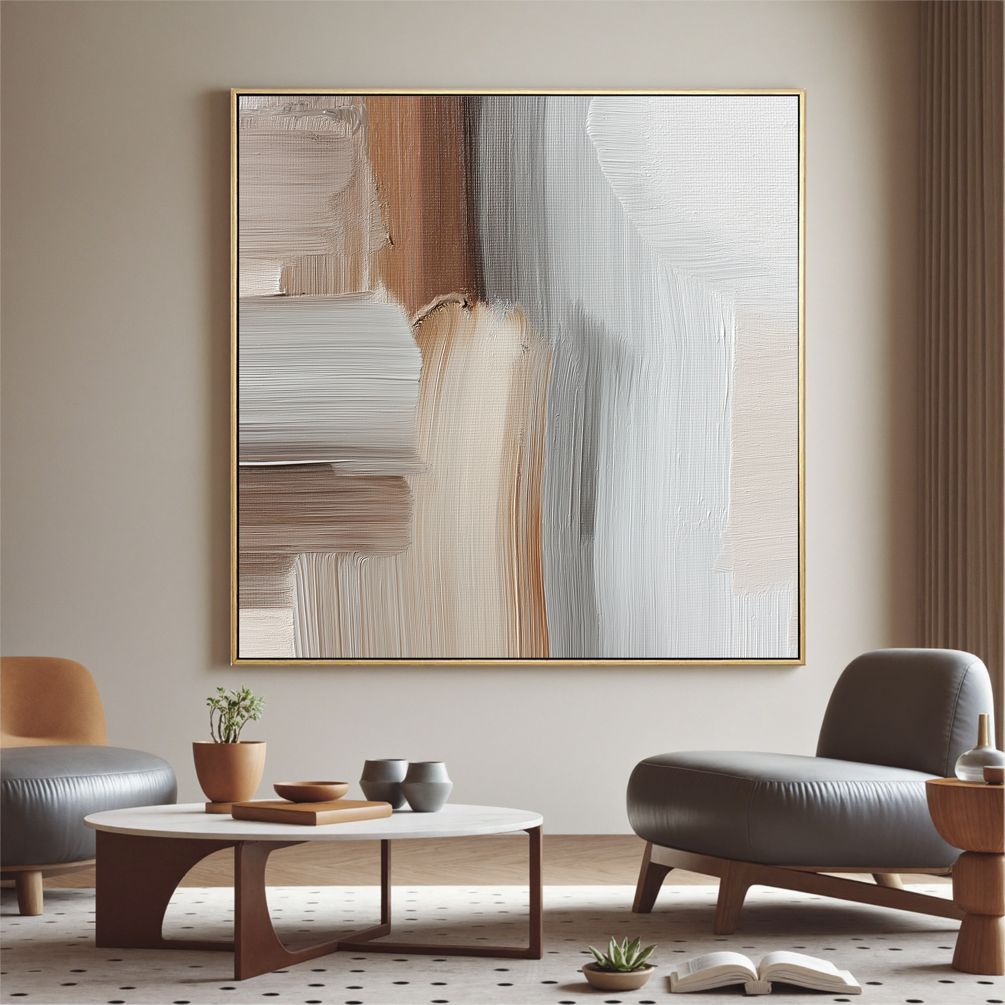 Plaster-art-texture-painting Art #ZY003