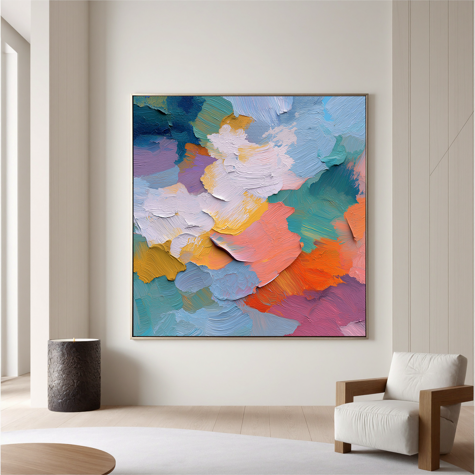 Plaster-art-texture-painting Art #ZY308