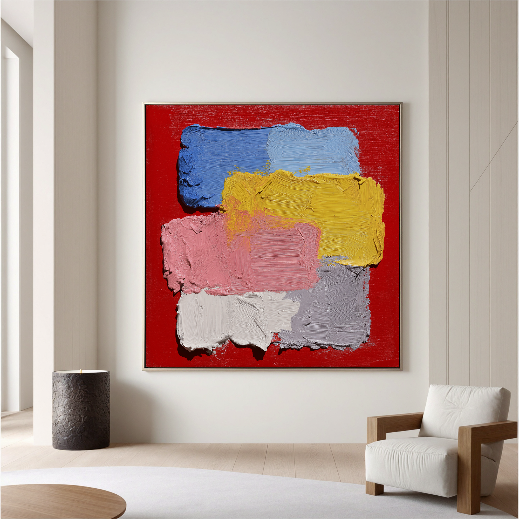 Plaster-art-texture-painting Art #ZY009