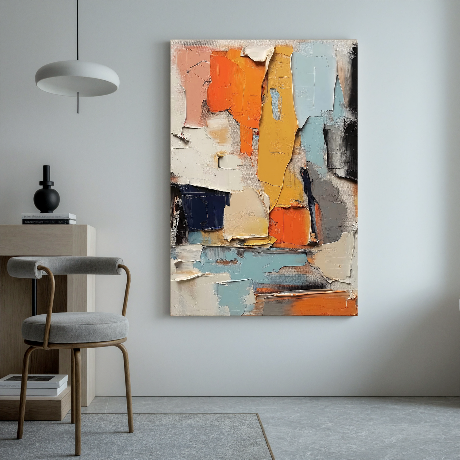 Plaster-texture-art #ZY 370