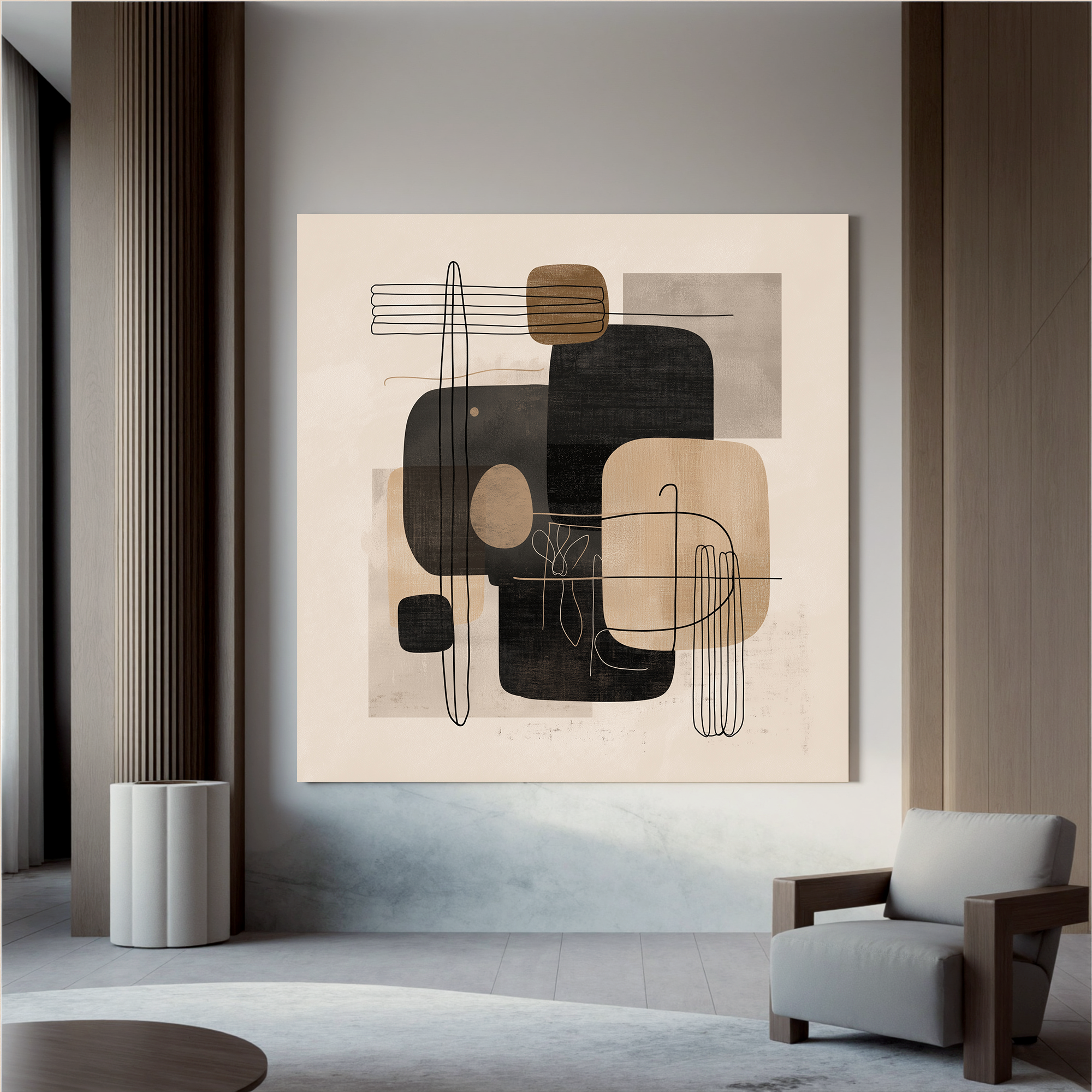 Geometry &Lines Art #ZY235