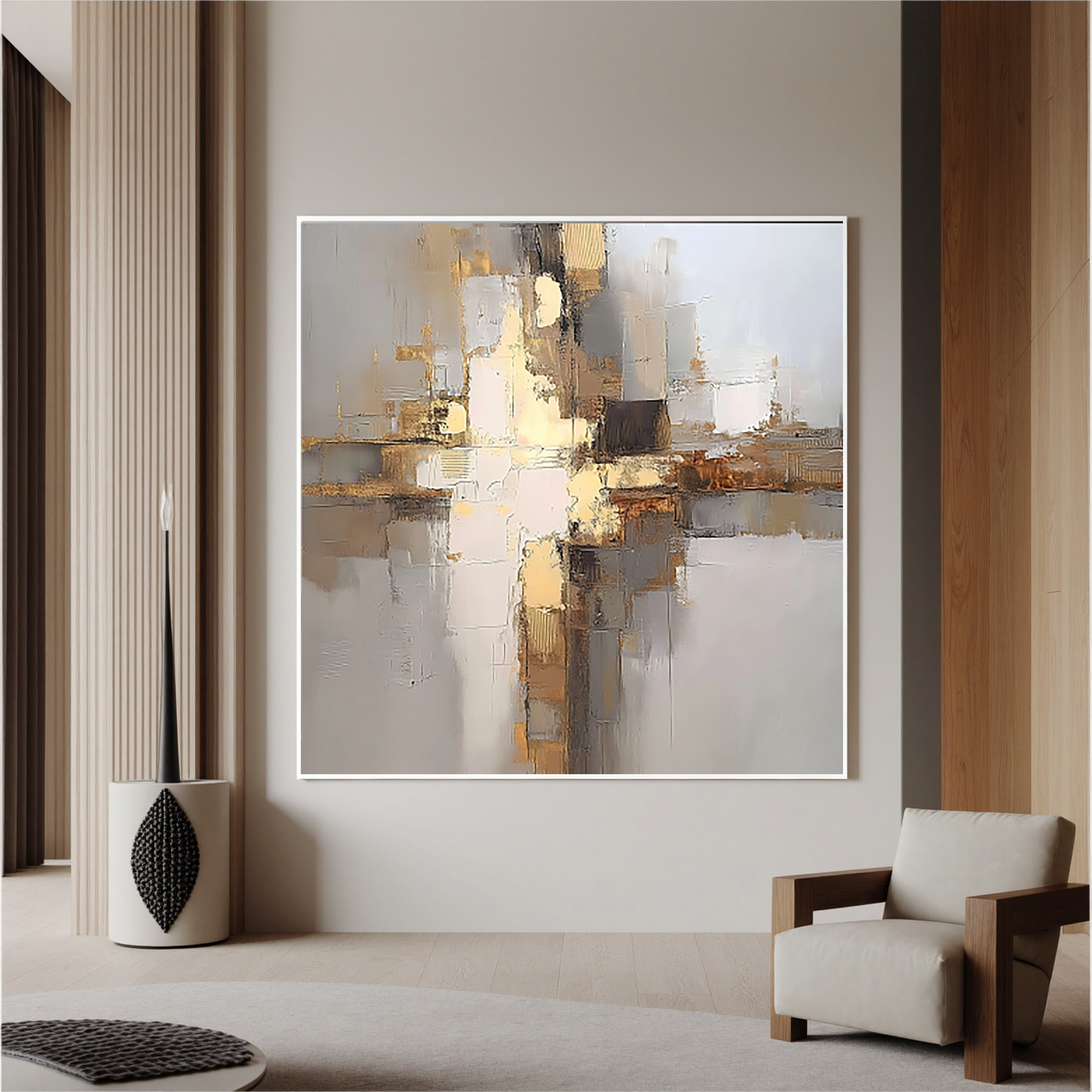 Plaster-art-texture-painting Art #ZY027