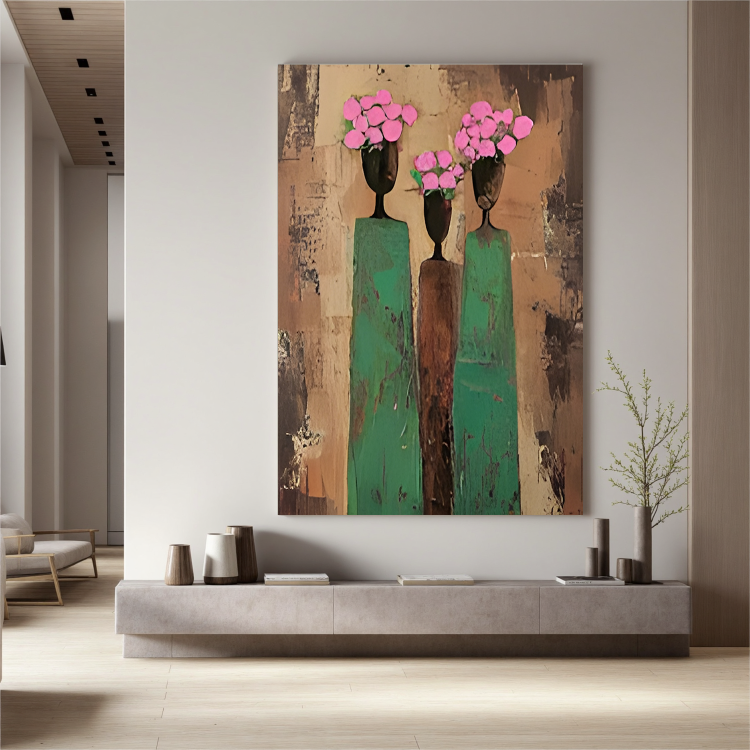 Flower-tree Art #ZY 569