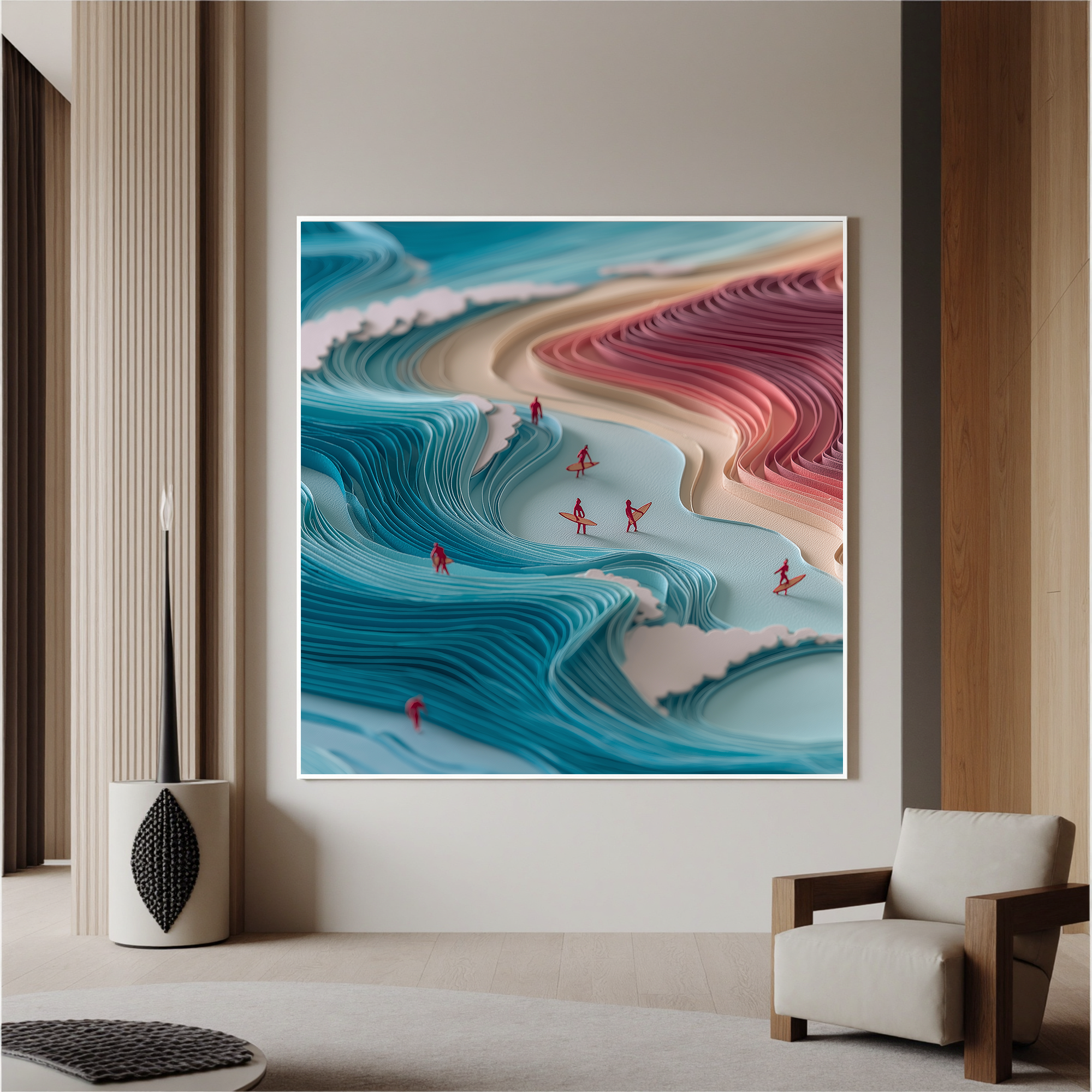 Ocean & Sky Art #ZY082