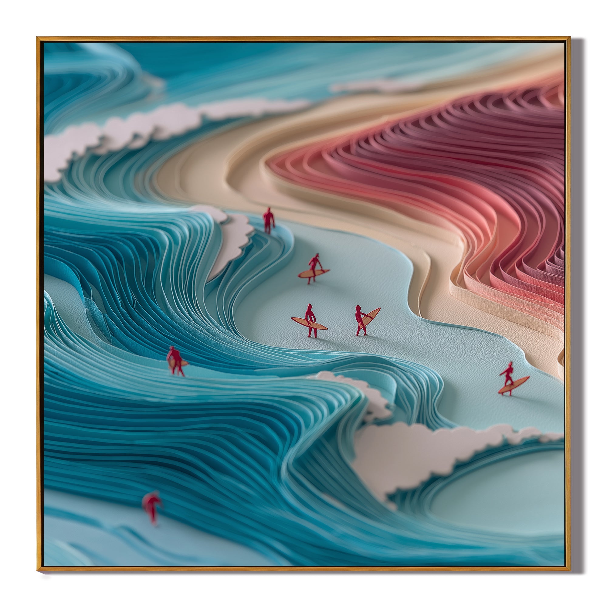 Ocean & Sky Art #ZY082