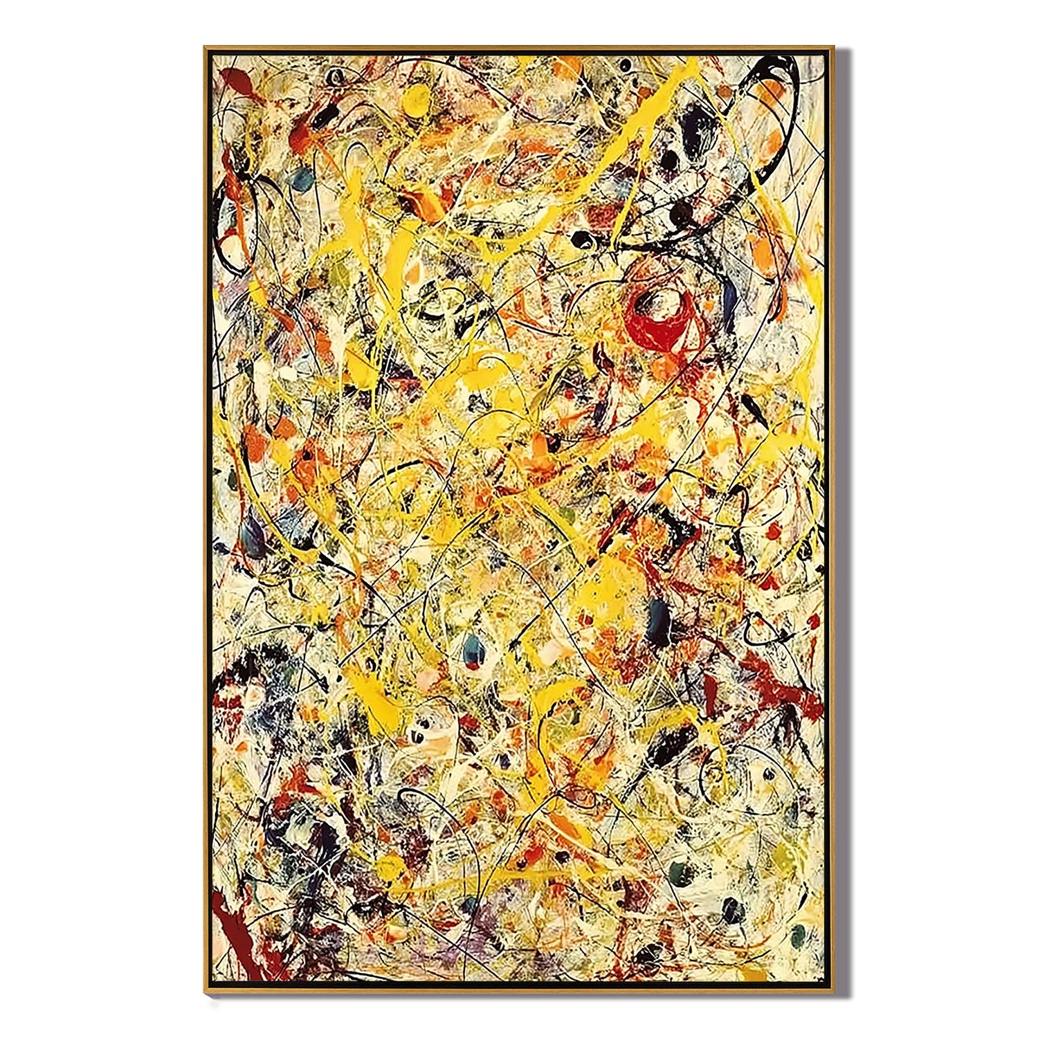 Pollock Art #ZY 406