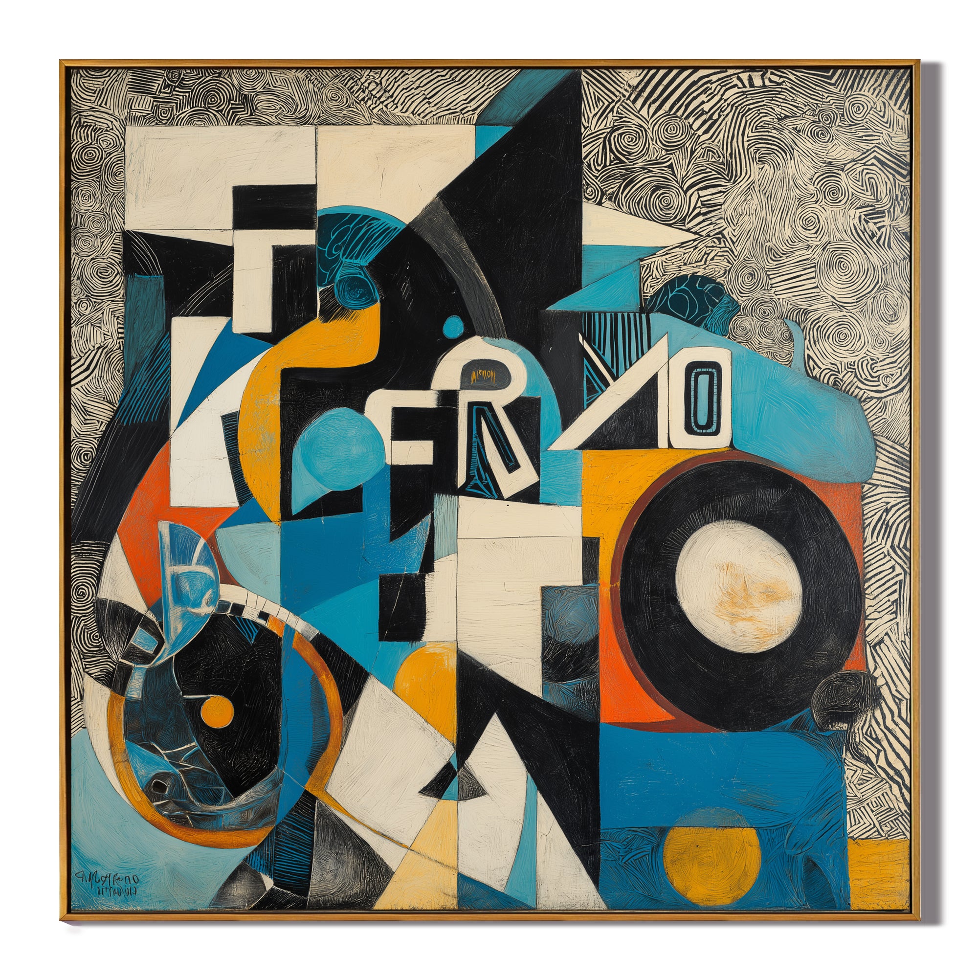 Geometry &Lines Art #ZY187