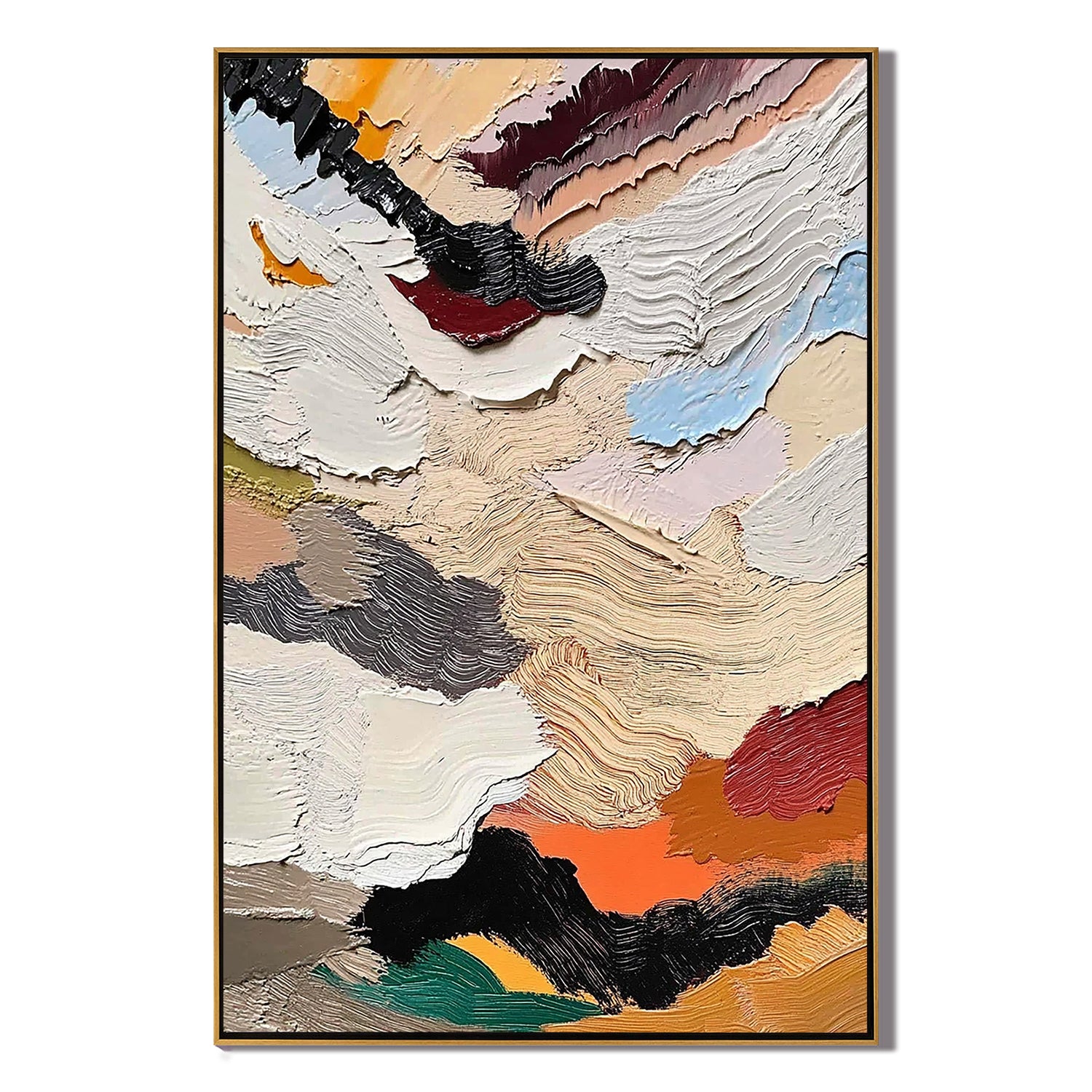 Plaster-texture-art #ZY 437