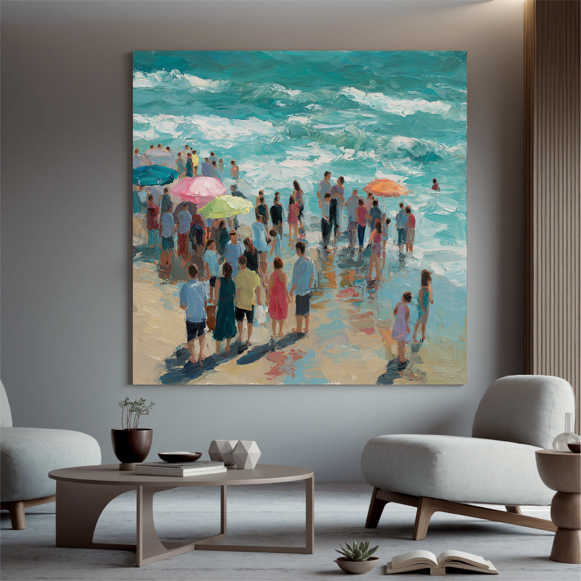 Plaster-art-texture-painting Art #ZY286