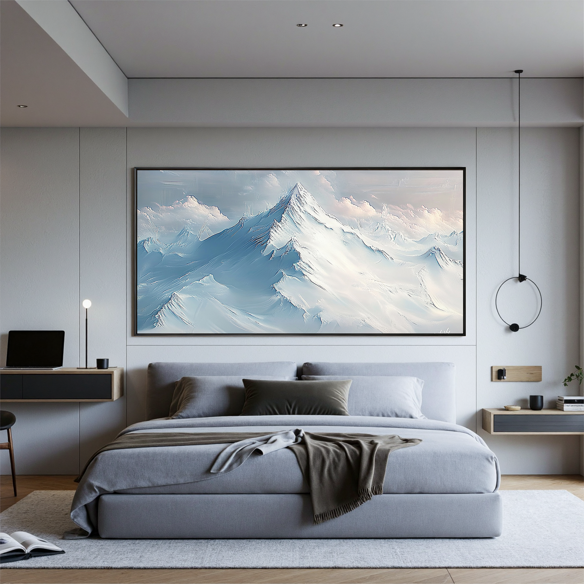 Mountains-valley Art #ZY 512