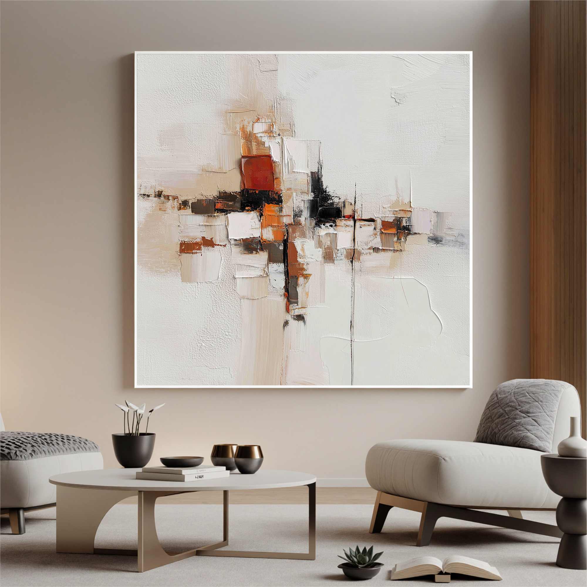 Plaster-art-texture-painting Art #ZY101