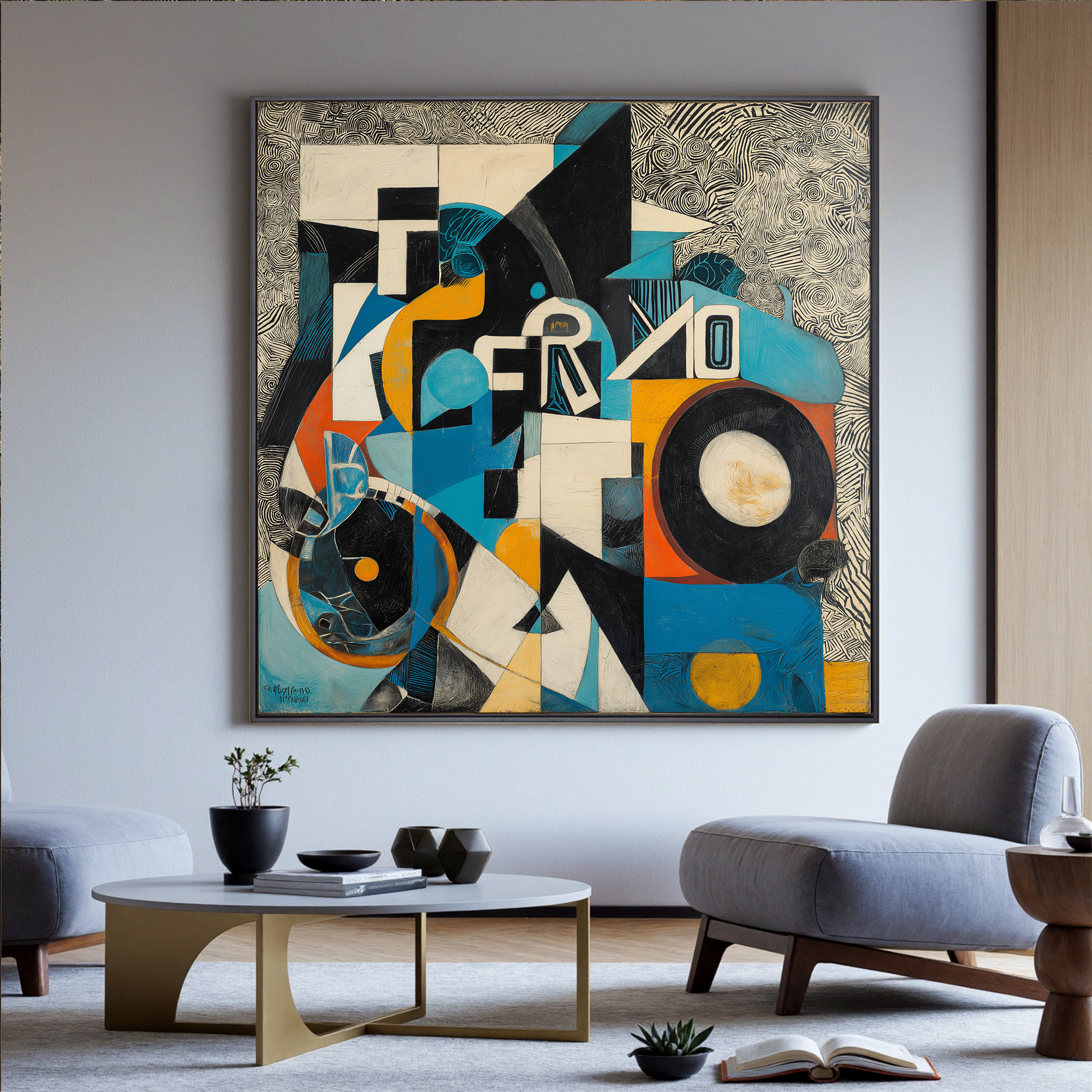 Geometry &Lines Art #ZY187