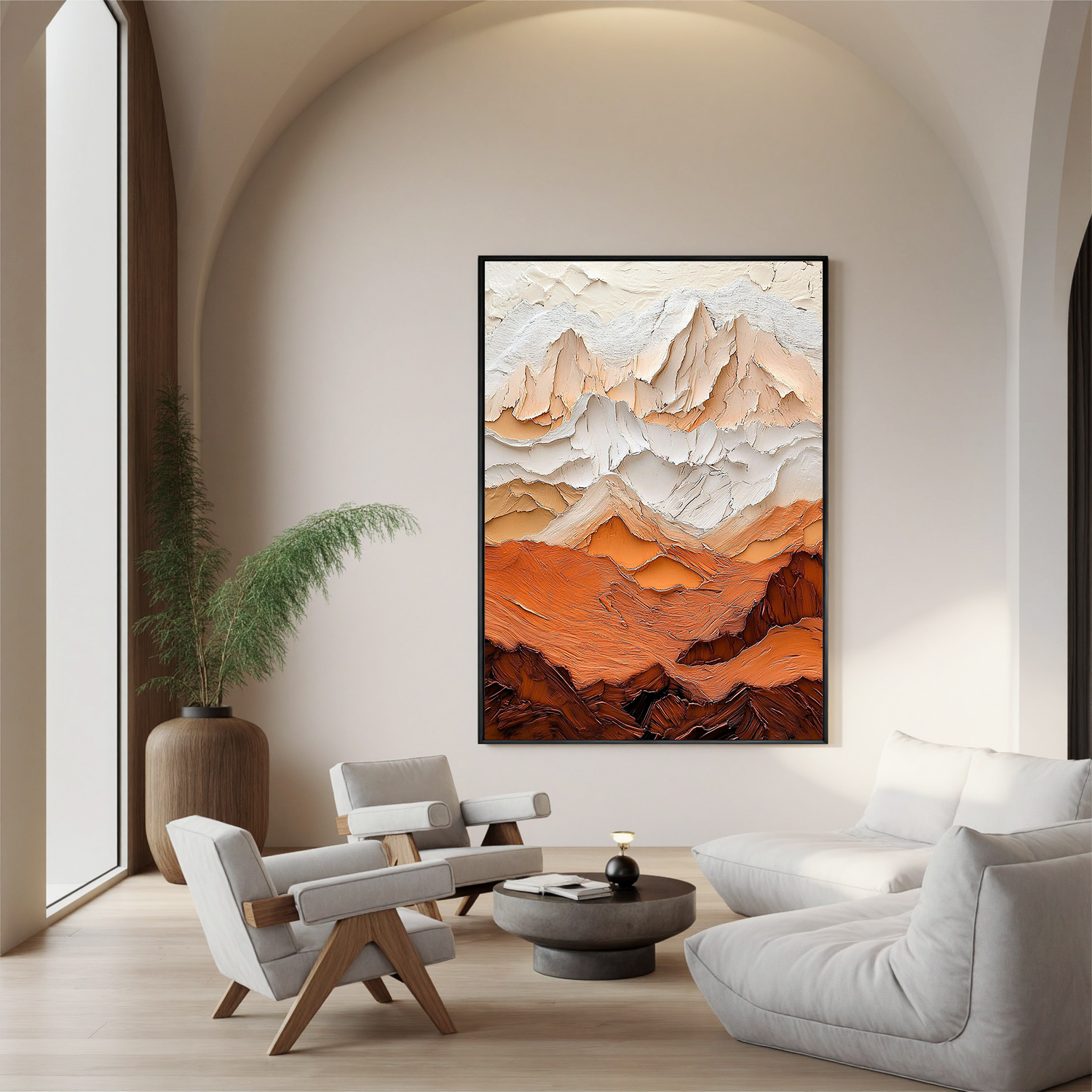 Mountains-valley Art #ZY 461