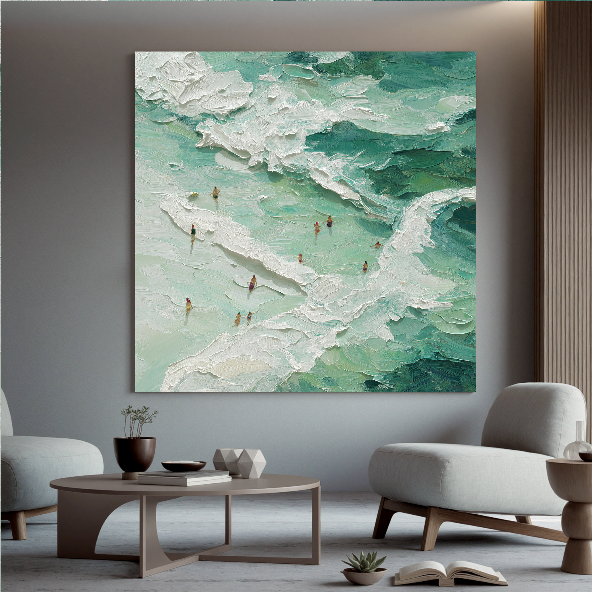 Ocean & Sky Art #ZY194