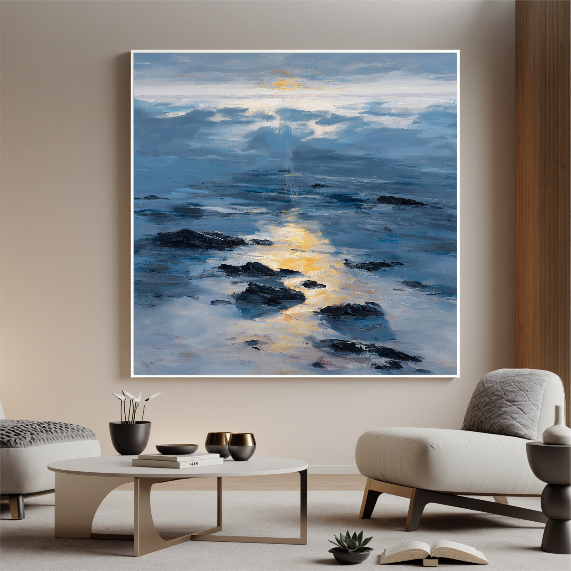 Ocean & Sky Art #ZY113