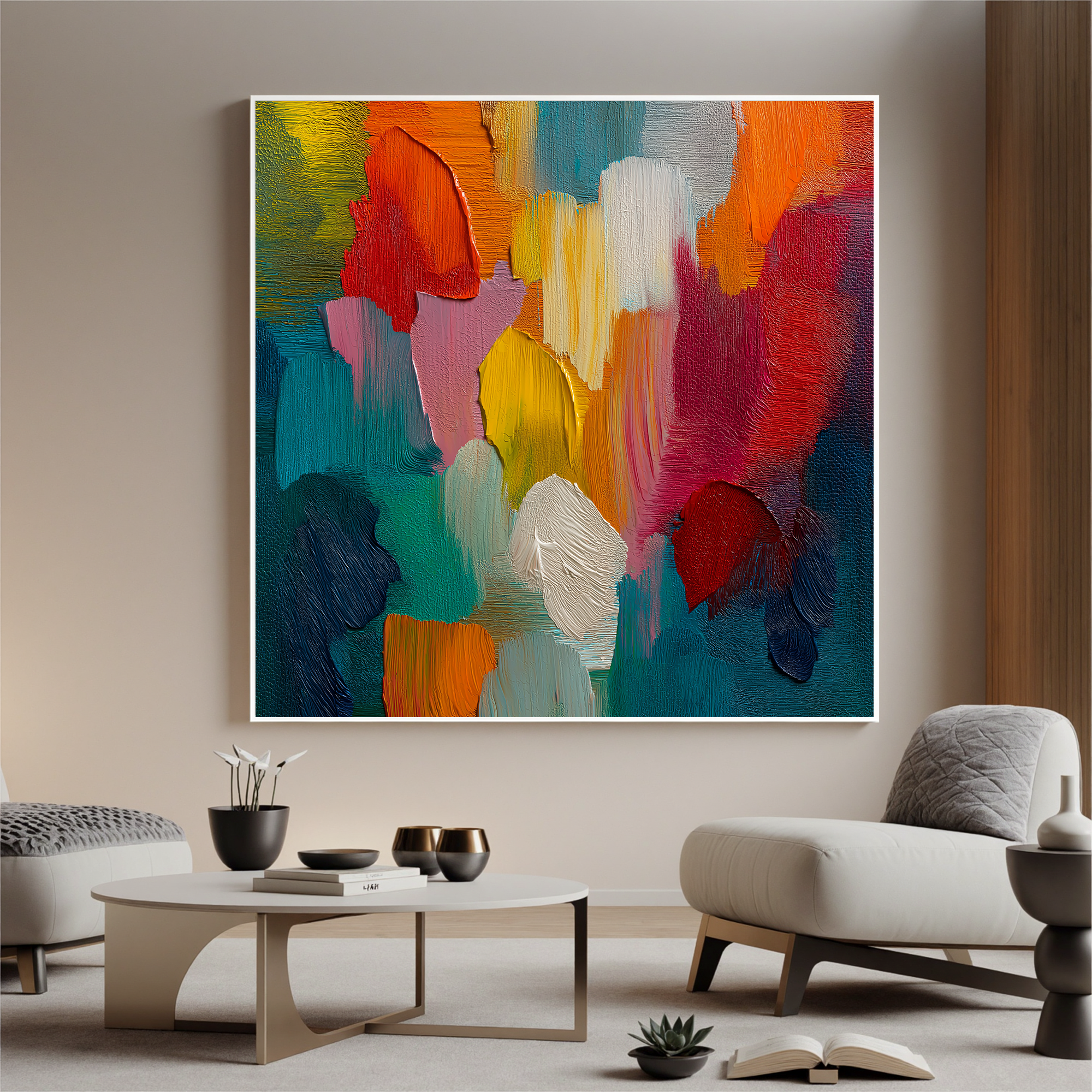 Plaster-art-texture-painting Art #ZY307