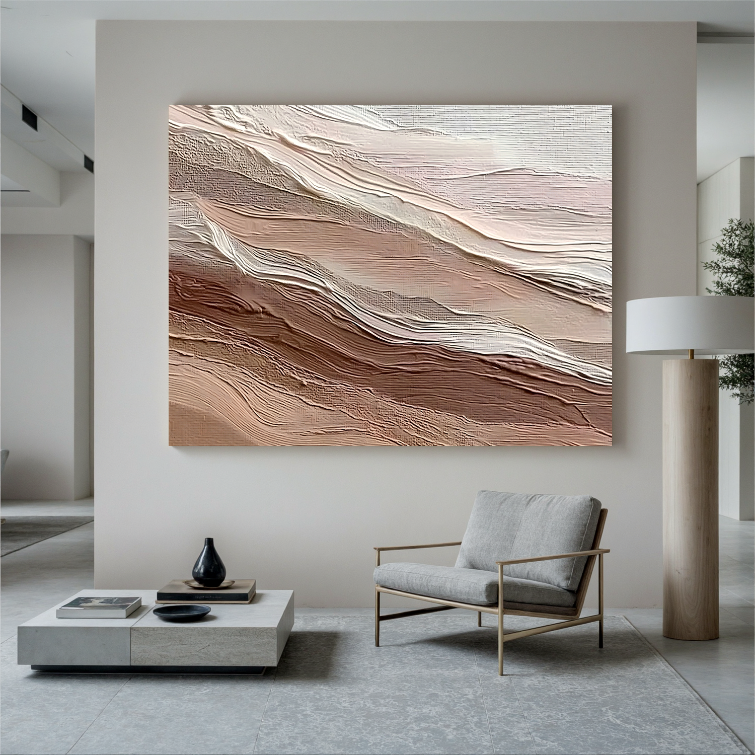 Plaster-texture Art #ZY 318