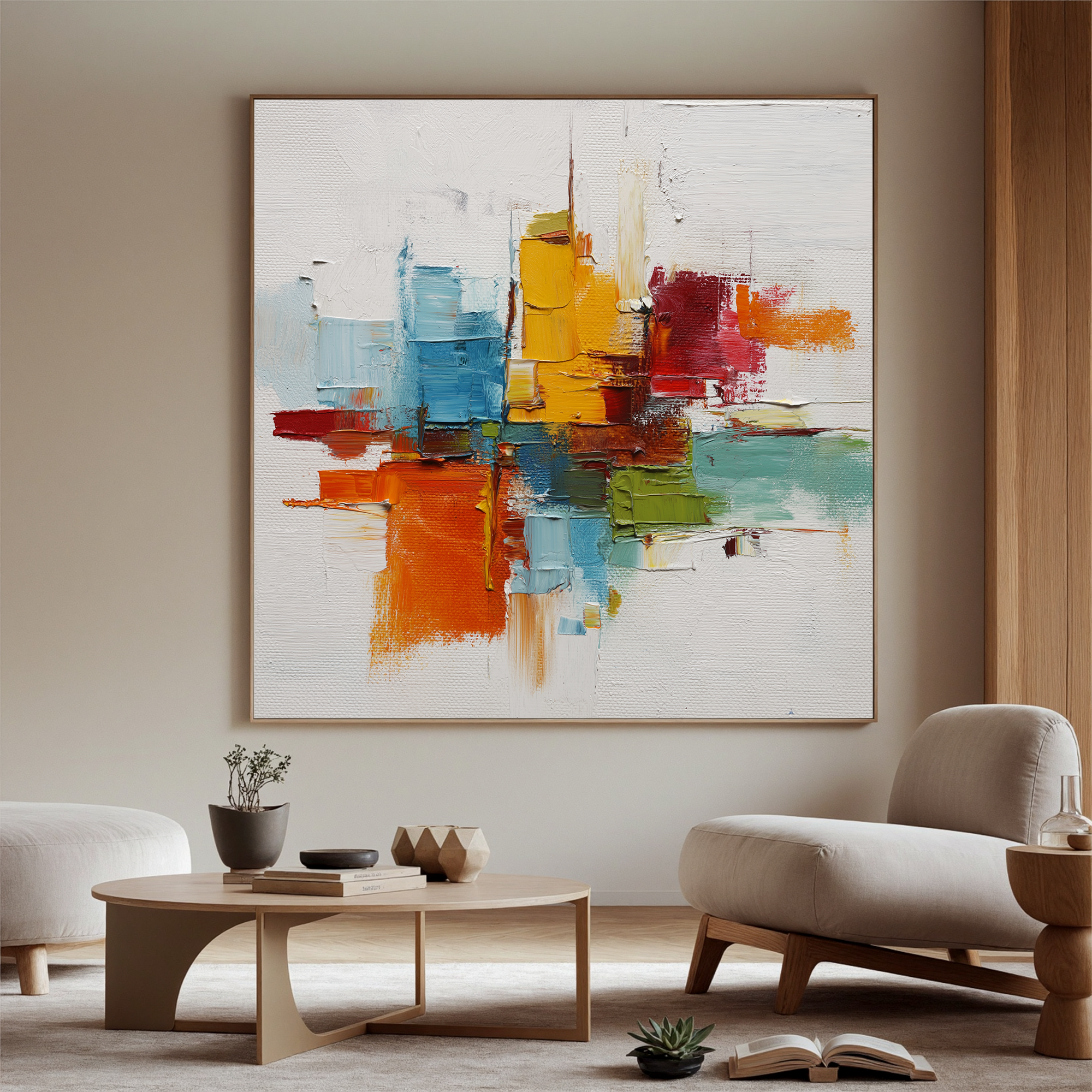 Plaster-art-texture-painting Art #ZY276