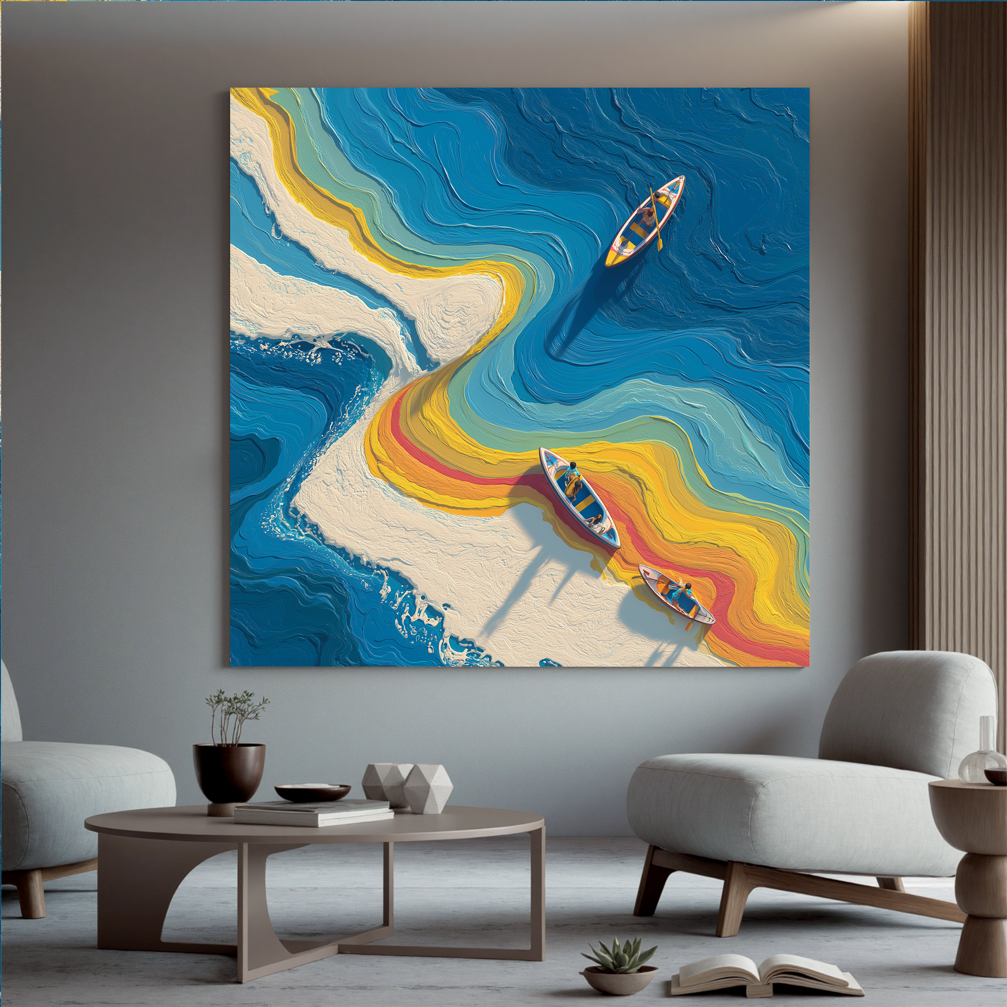 Ocean & Sky Art #ZY201