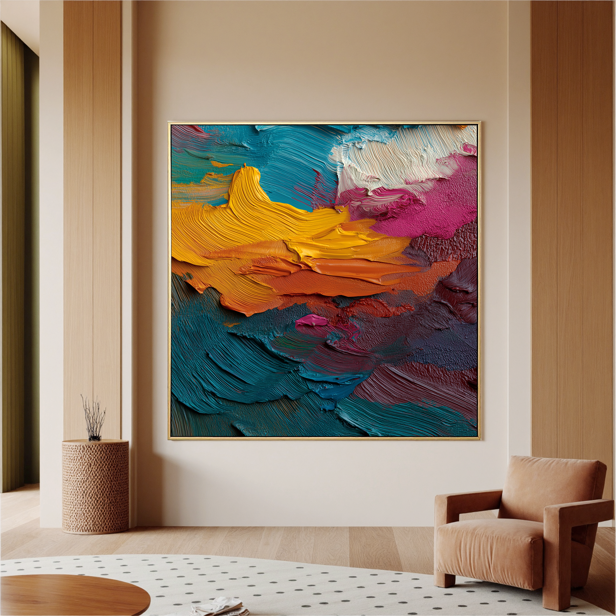 Colorful-painting Art #ZY044