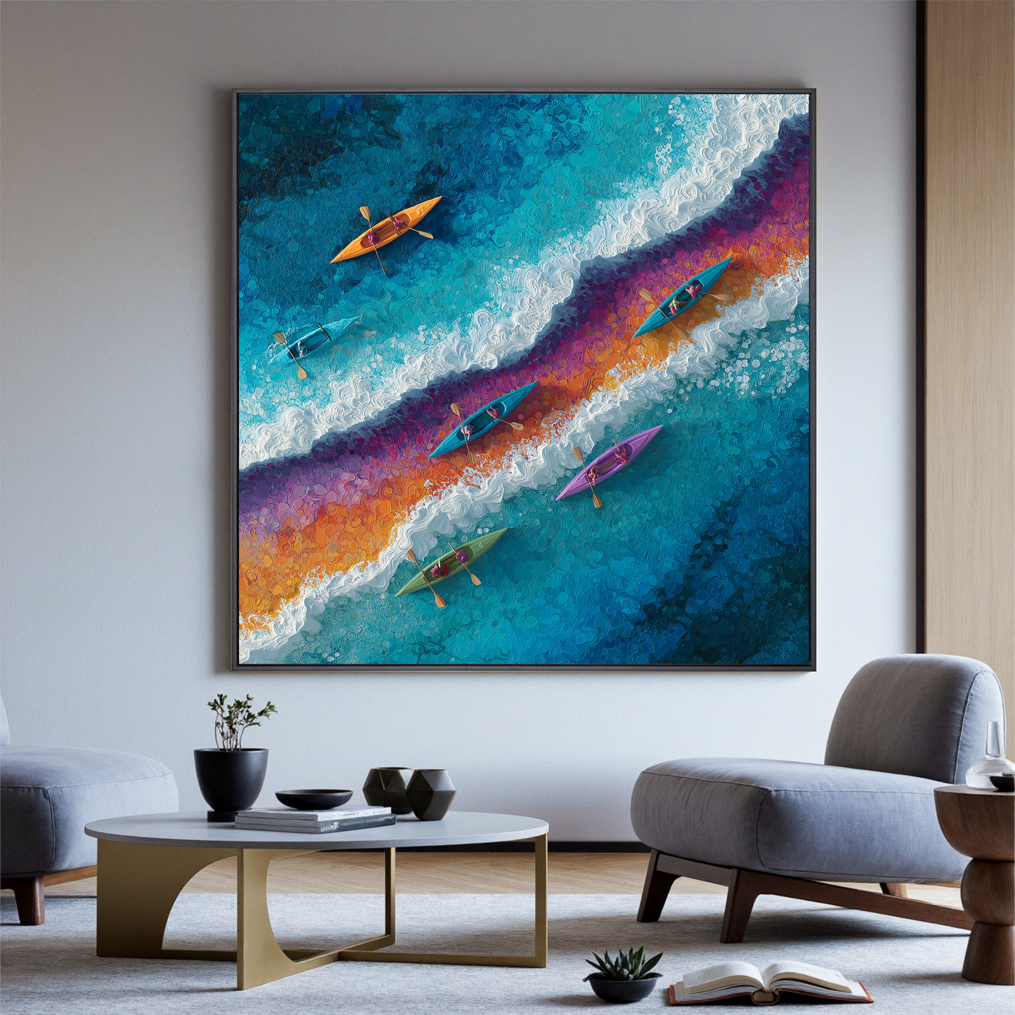 Ocean & Sky Art #ZY092