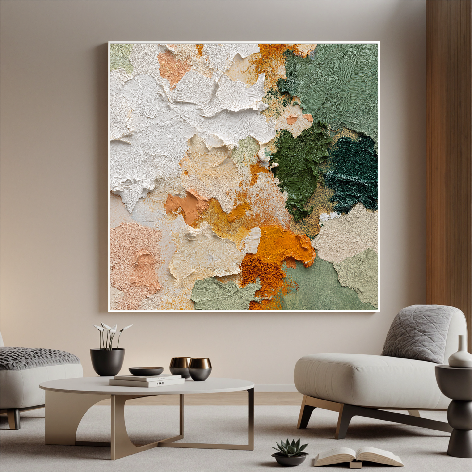 Plaster-art-texture-painting Art #ZY118