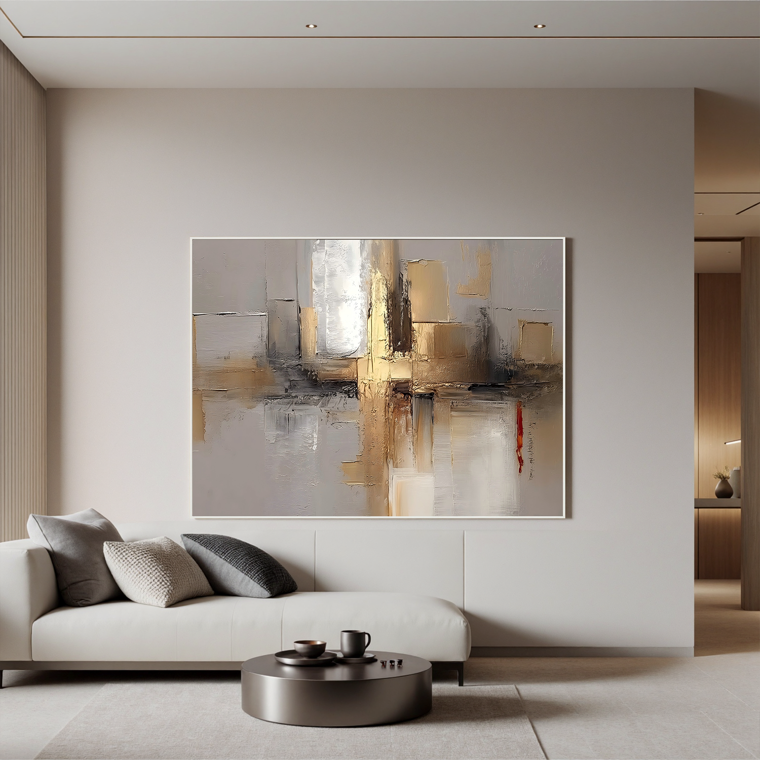 Plaster-texture Art #ZY 323