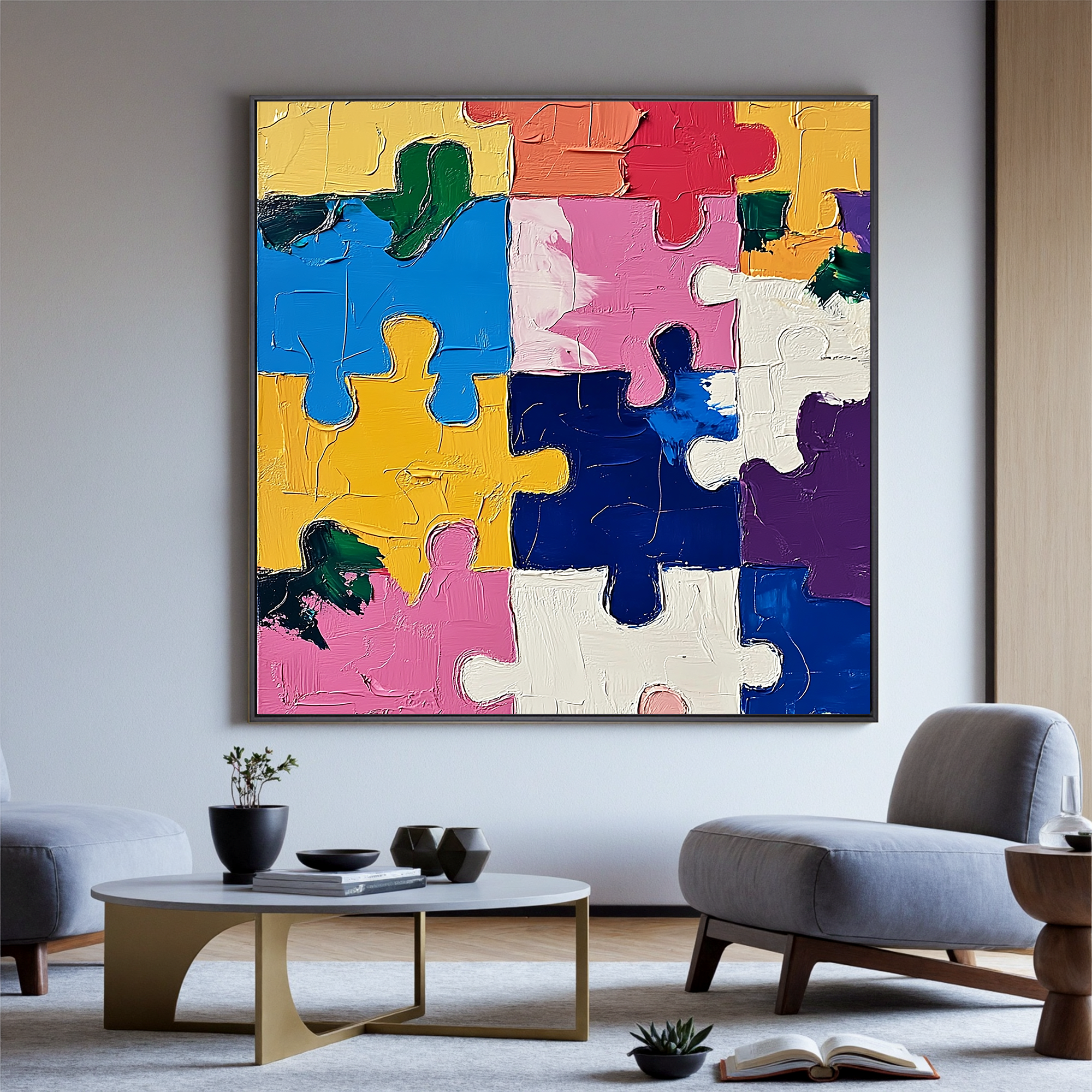 Colorful-painting Art #ZY155