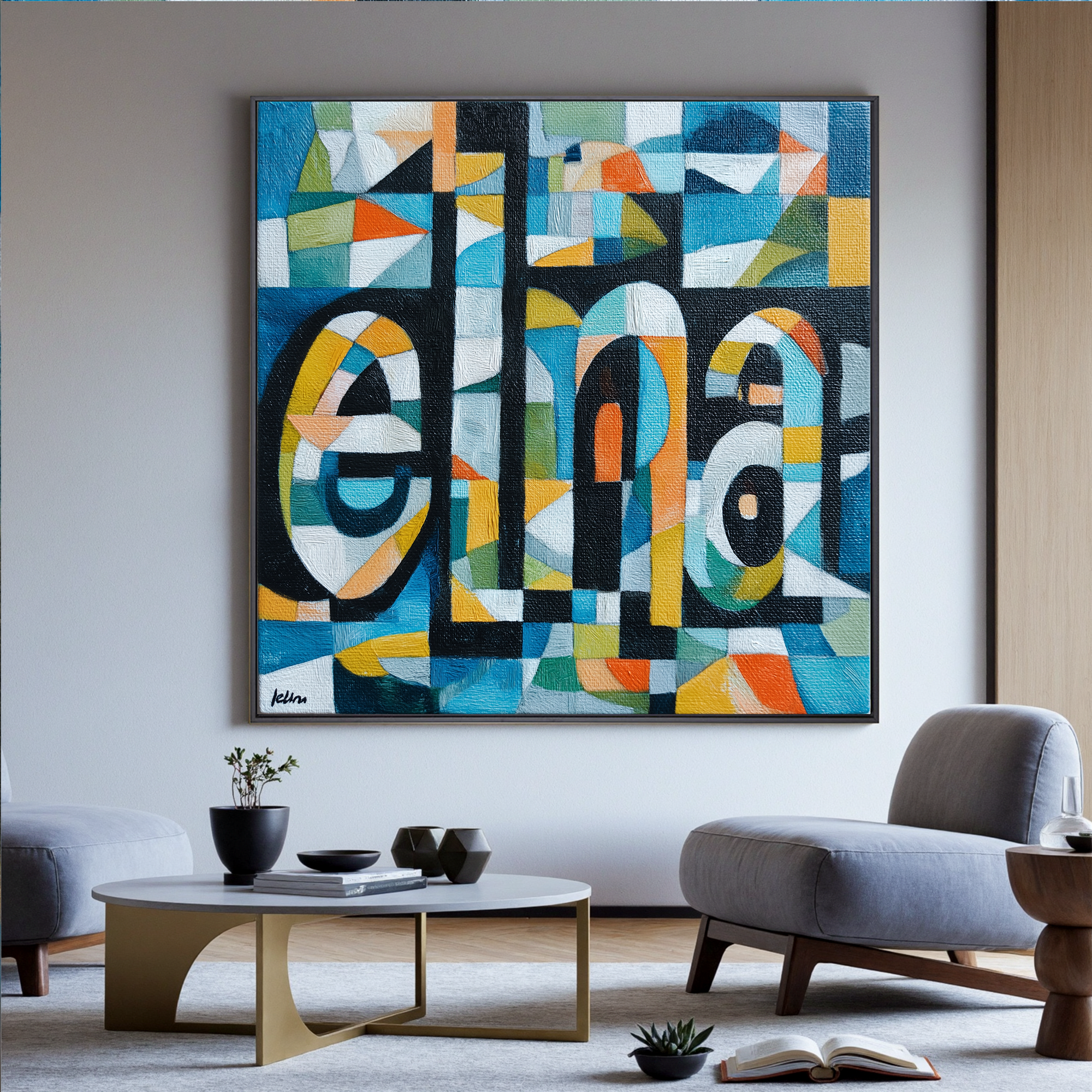 Geometry &Lines Art #ZY188