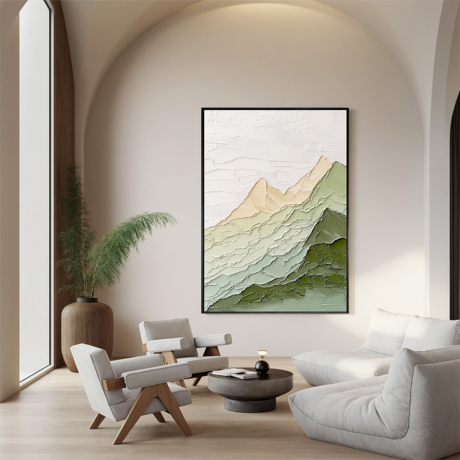 Mountains-valley Art #ZY 430